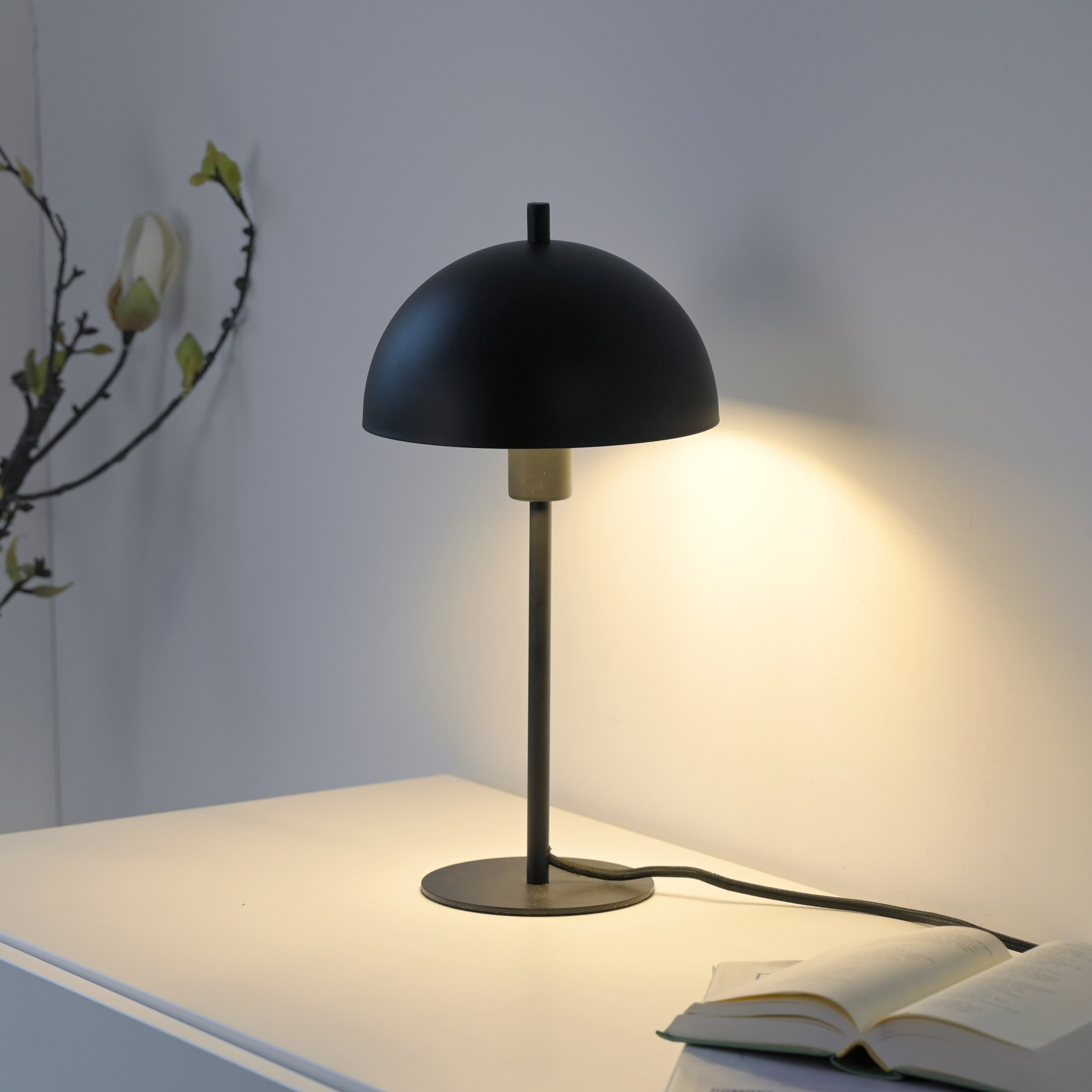 SCHÖNER WOHNEN-Kollektion LED Tischleuchte »ALI« E14 1 Stk. SCHÖNER WOHNEN Kollektion, Schnurschalter, Downlight