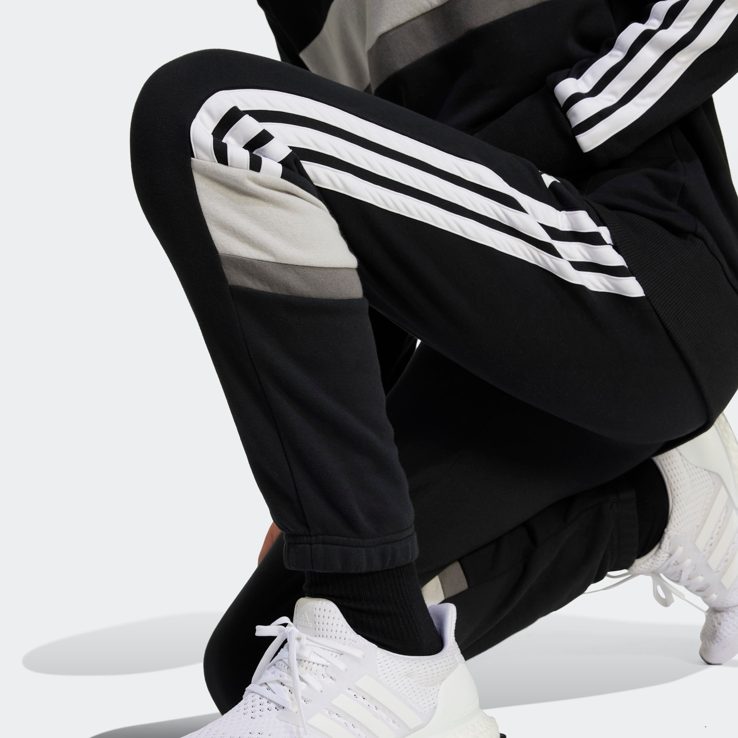 adidas Sportswear Sporthose »J 3S TIB FL PT«  für Kinder, mit Gummizug, aus Baumwolle und Polyester