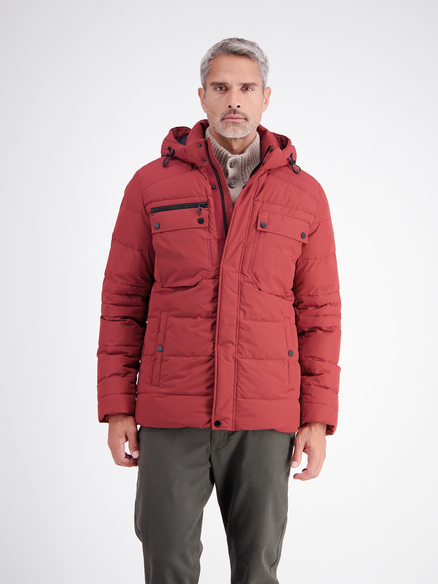 LERROS Outdoorjacke "Aufwändige Funktionsjacke, wärmend und wasserabweisend" mit Kapuze