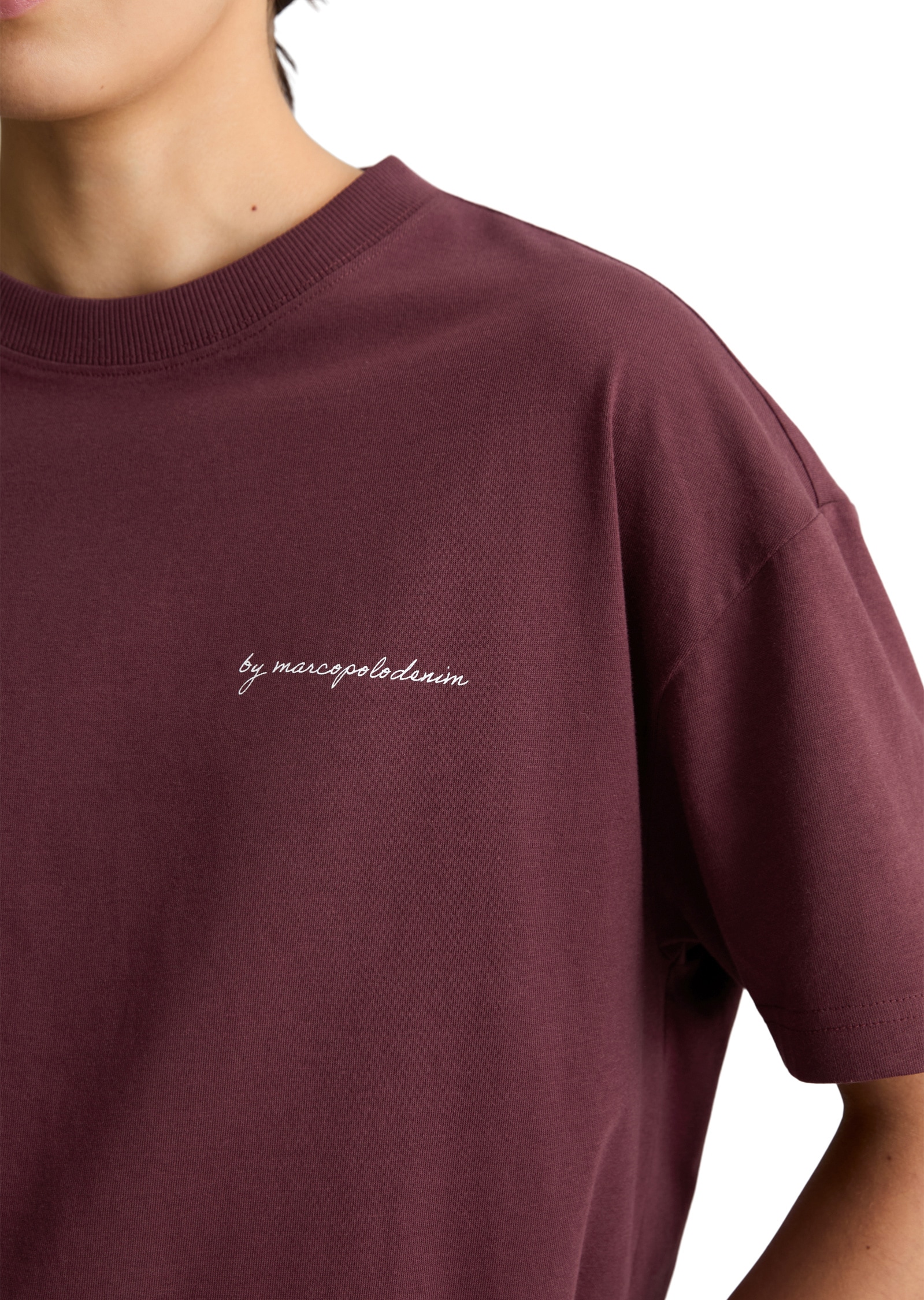 Marc O'Polo DENIM T-Shirt »mit Rückenprint«