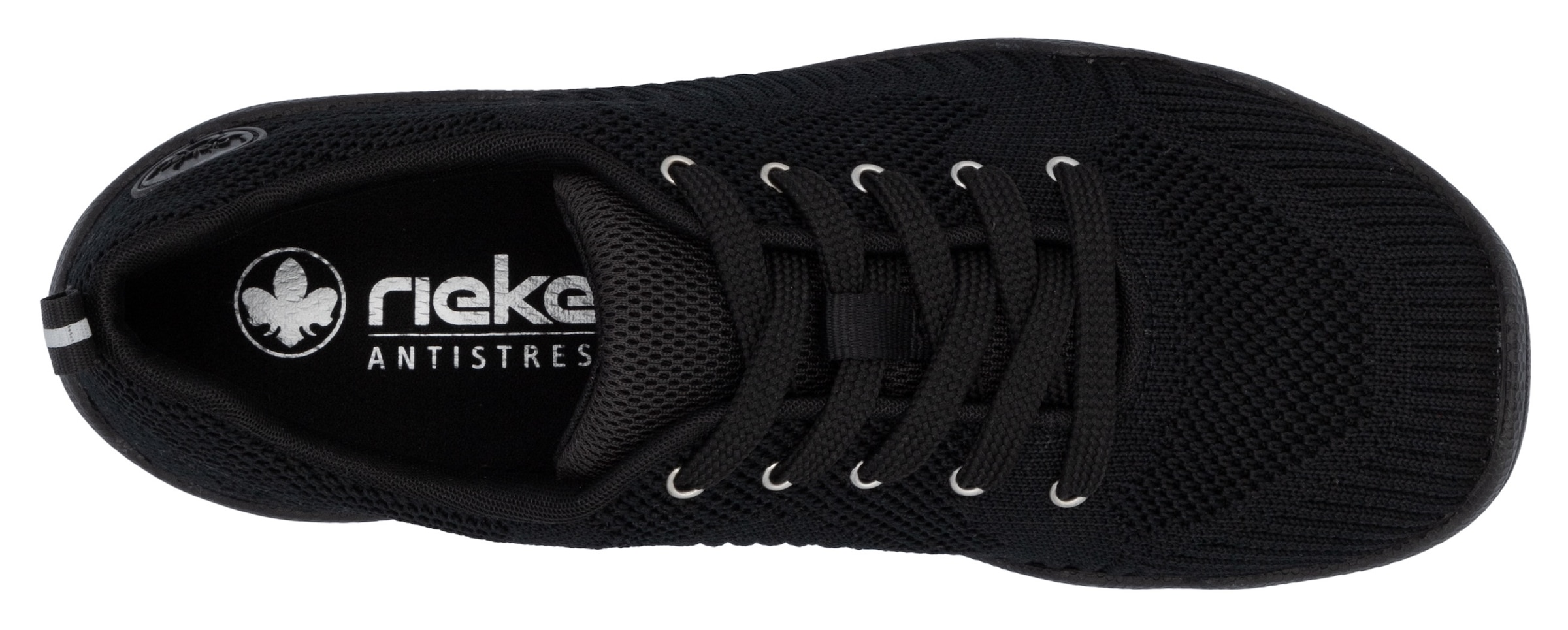 Rieker Sneaker, Barfußschuh, Schnürschuh, Halbschuh mit Schaftrandpolsterung