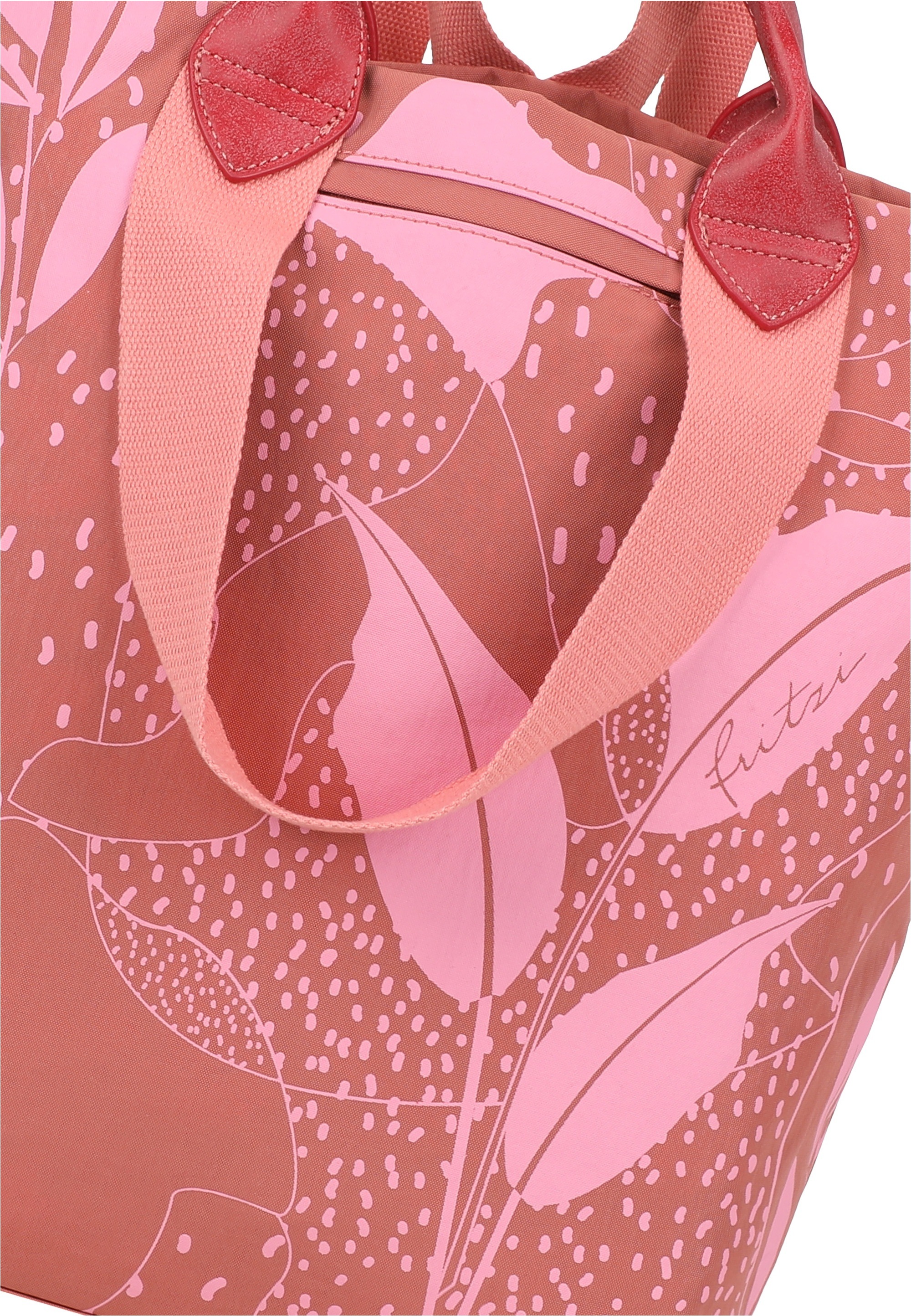 Fritzi aus Preußen Cityrucksack »Leaves Lighty« aus robustem Nylon