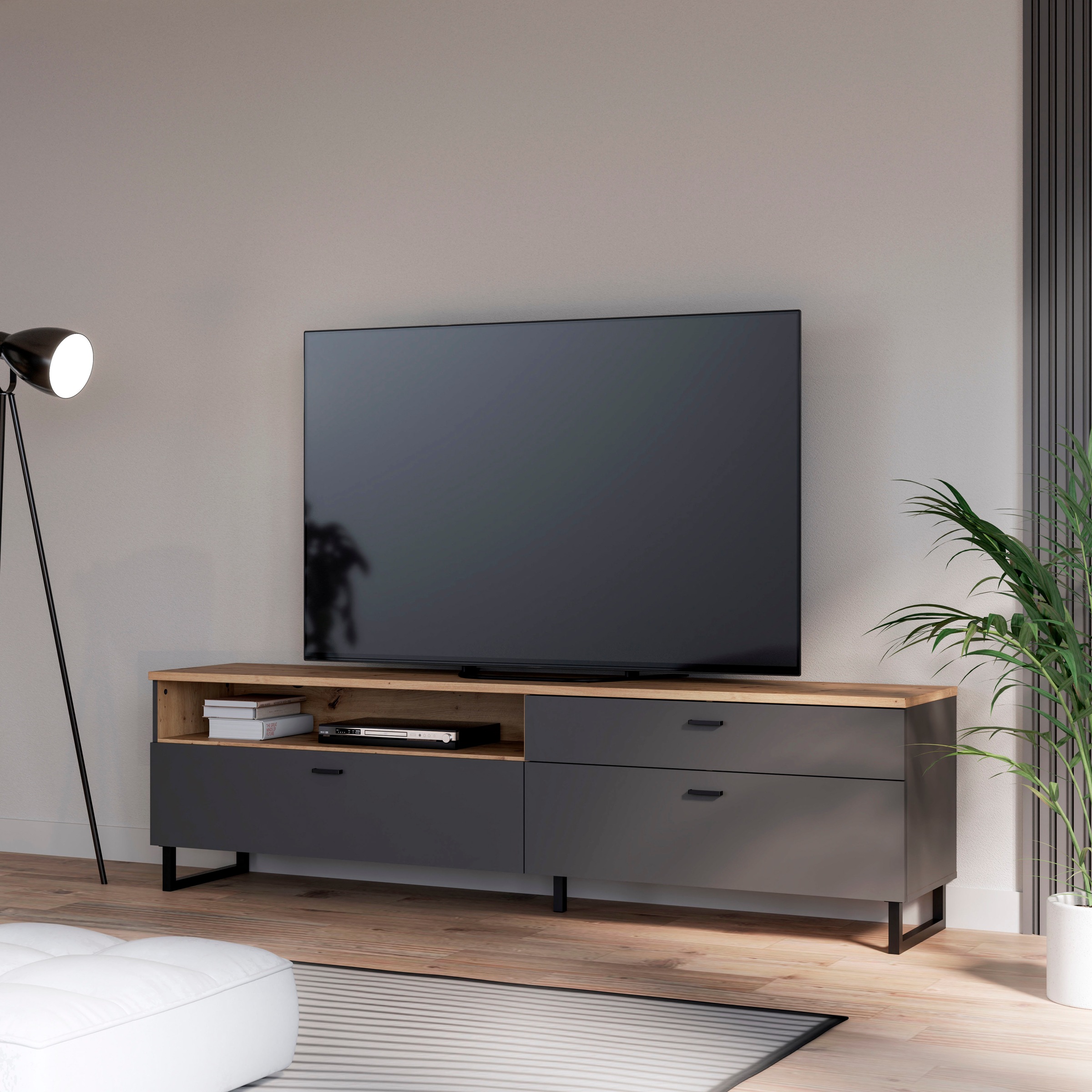 FORTE TV-Schrank, Breite ca. 205 cm bestellen | BAUR