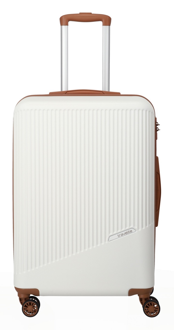 TRAVELITE Hartschalen-Trolley "BALI, in verschiedenen Größen und Farben", braun, ABS, unifarben, Basic, Koffer, Hartschallenkoffer Reisegepäck