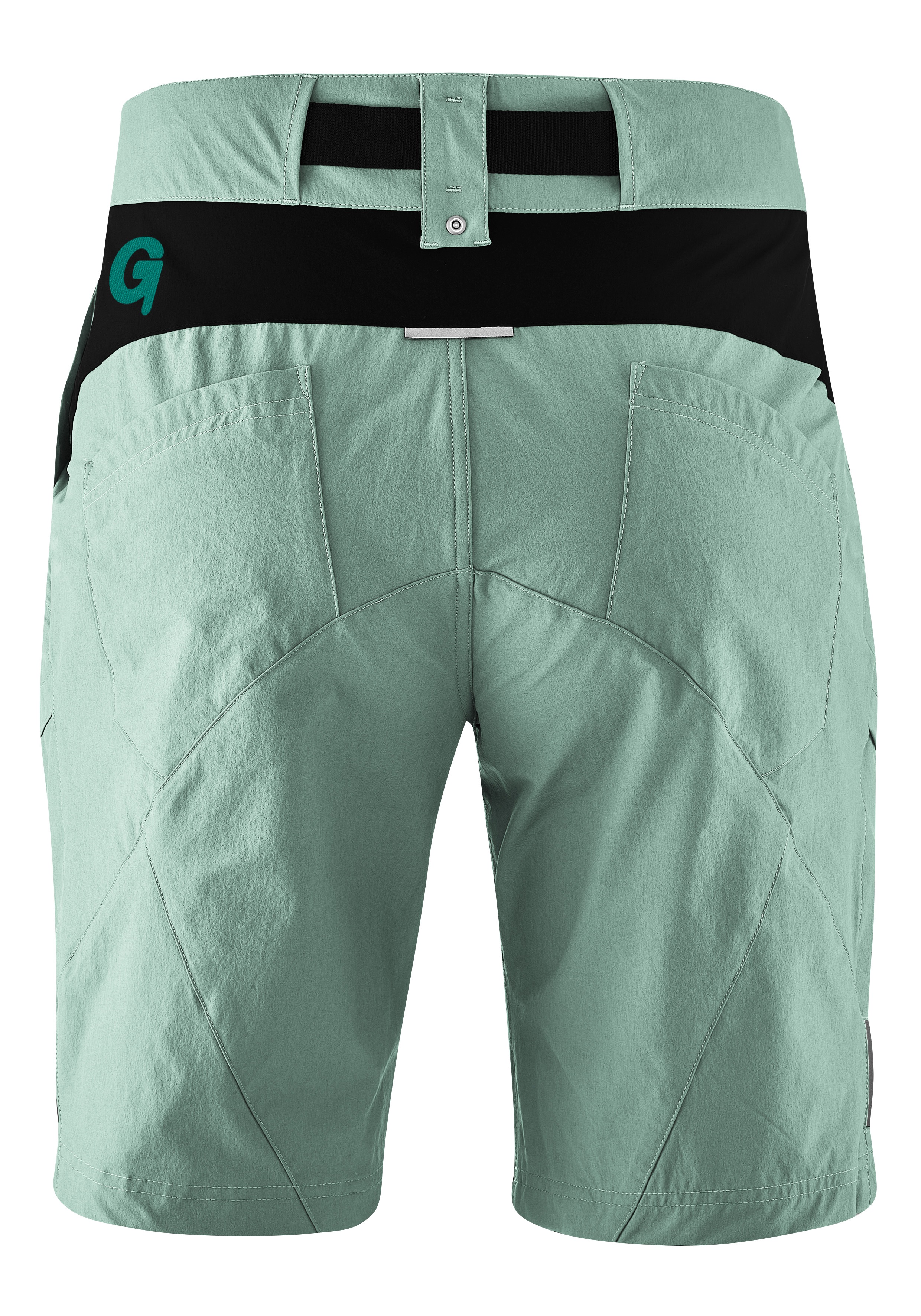 Thumbnail - Gonso Fahrradhose "Arico Basic", kurze Herren Radhose mit Sitzpolster, wasserabweisend, inkl. Gürtel