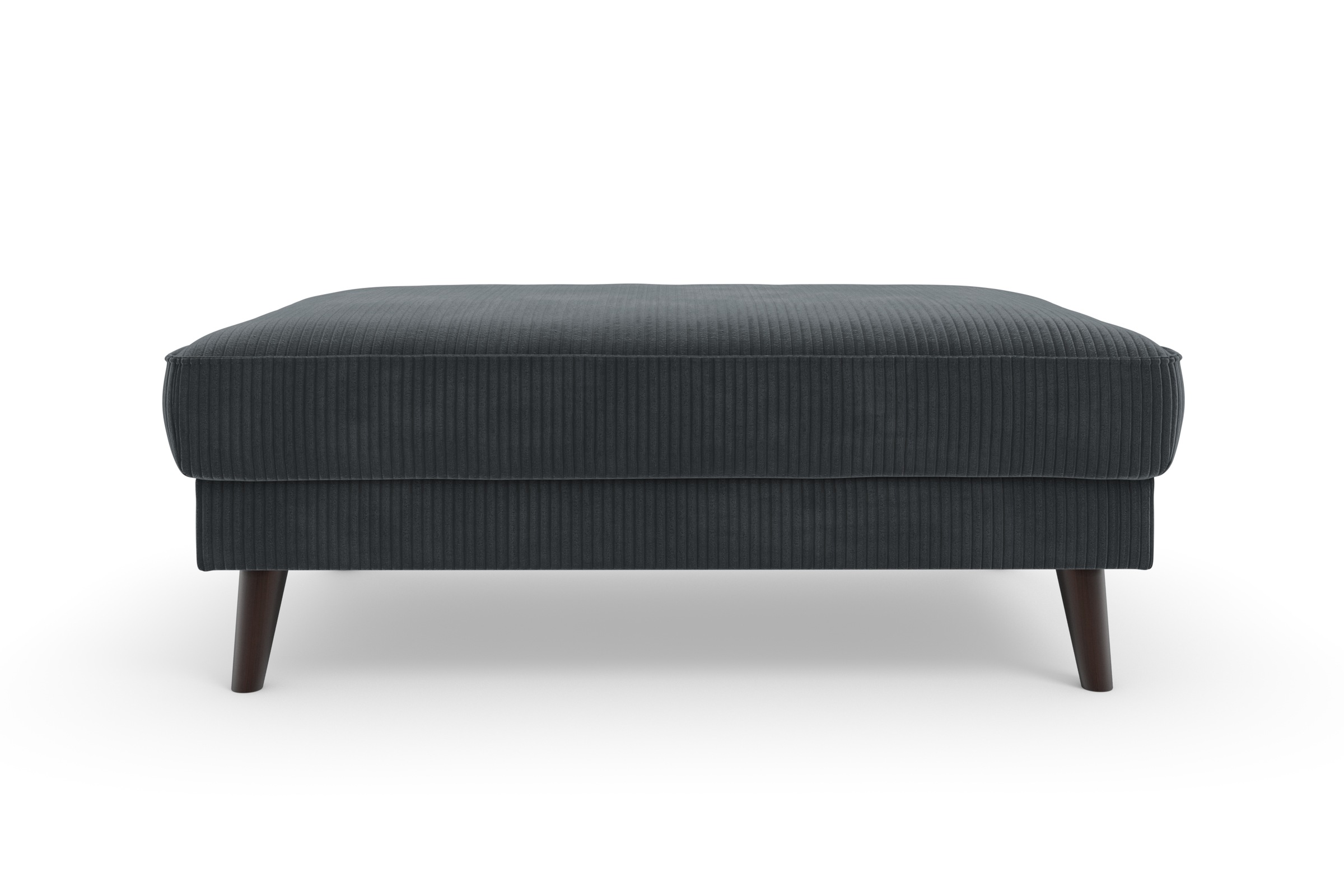 Thumbnail - TRENDMANUFAKTUR Polsterhocker "Lumber Jack" 1 Stk. tlg. in moderner Optik, mit extra hohen Füßen