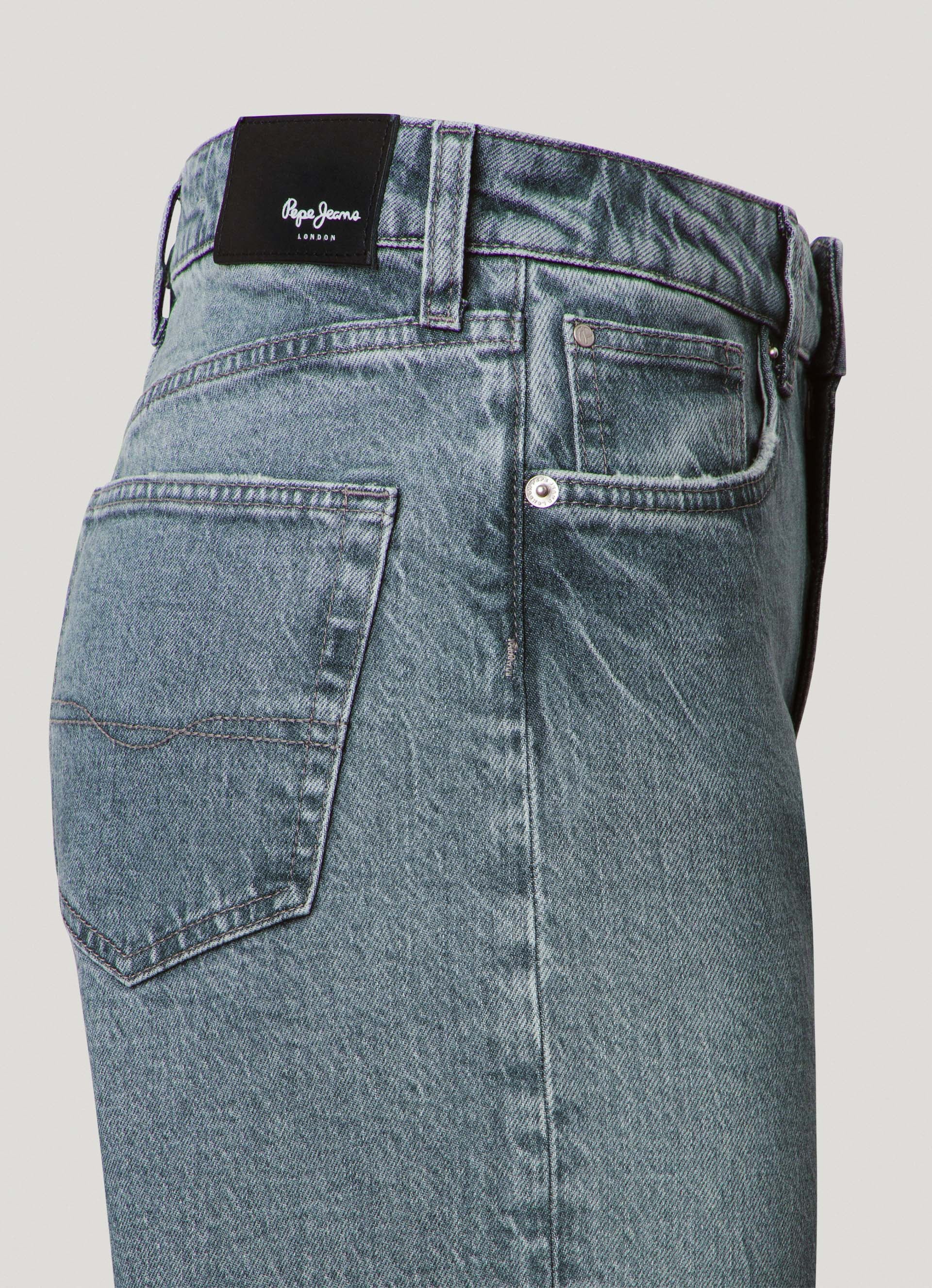 Pepe Jeans Gerade Jeans »STRAIGHT JEANS UHW«, mit hohem Bund