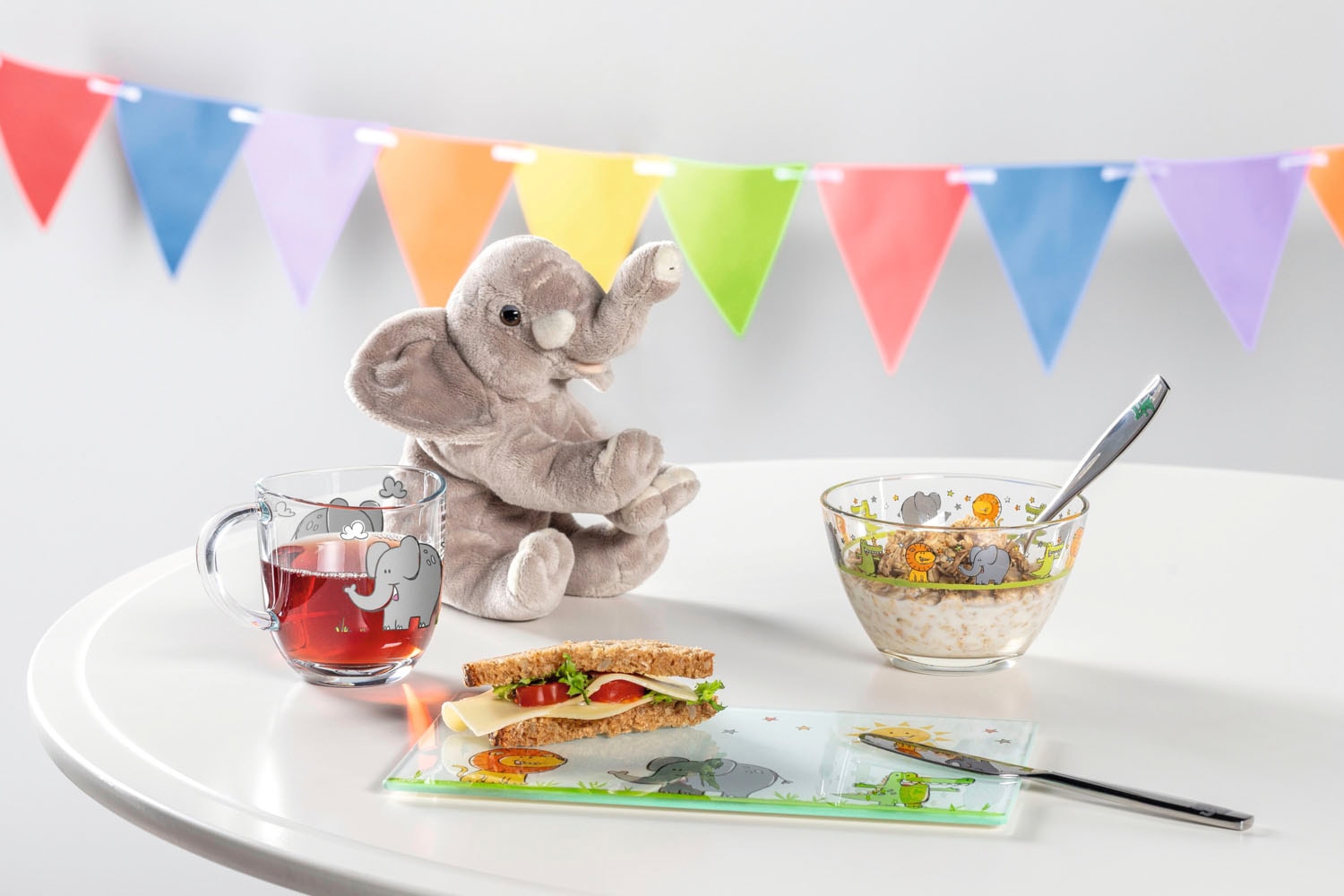 LEONARDO Tasse »BAMBINI Elefant 6er-Set«, (Set, 6 tlg.), 280 ml, 6-teilig