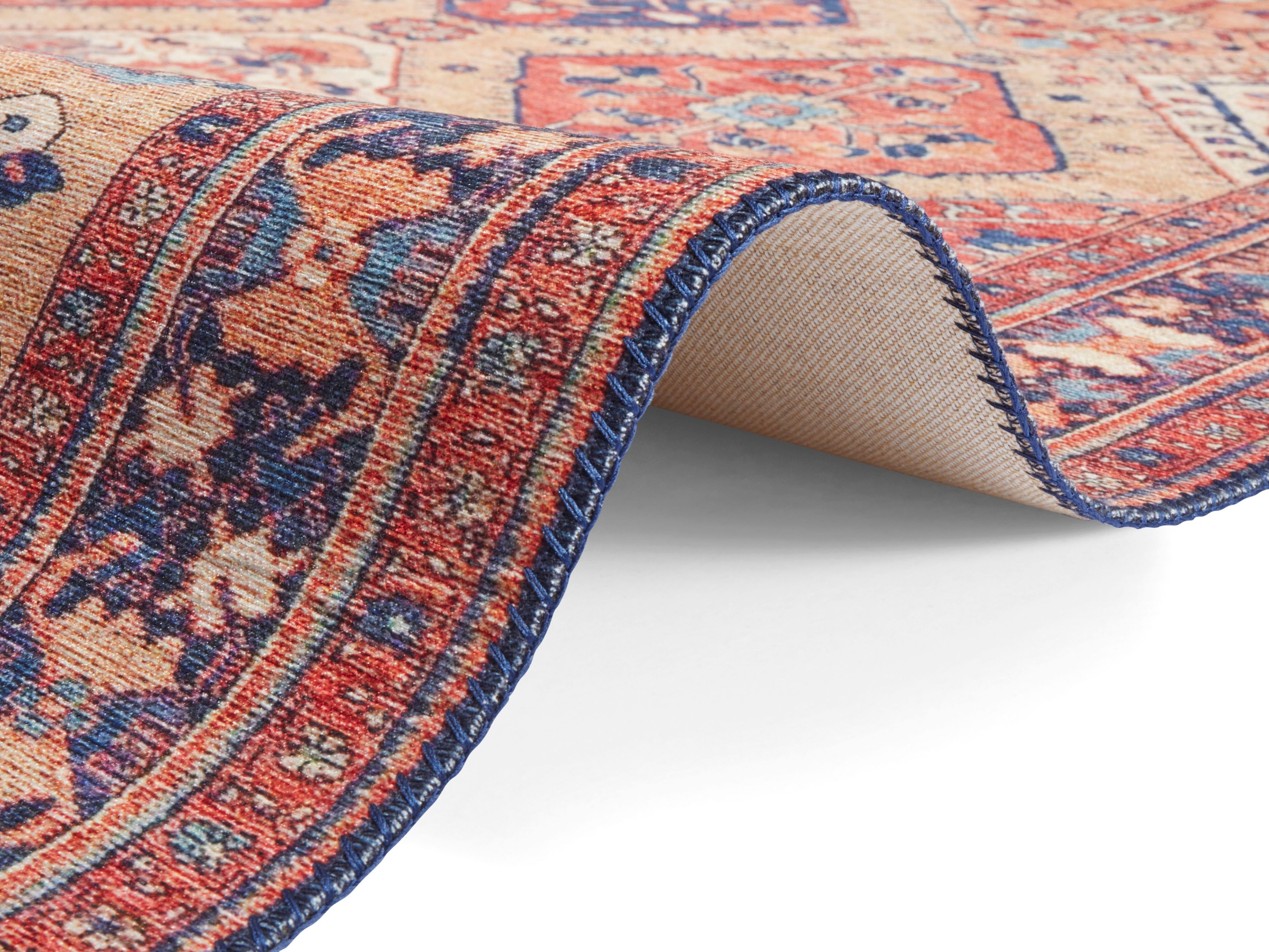 ELLE DECORATION Läufer »Afghan Kelim«, rechteckig, 5 mm Höhe, Orient Optik, Vintage, Orientalisch, Wohnzimmer, Schlafzimmer, Flur