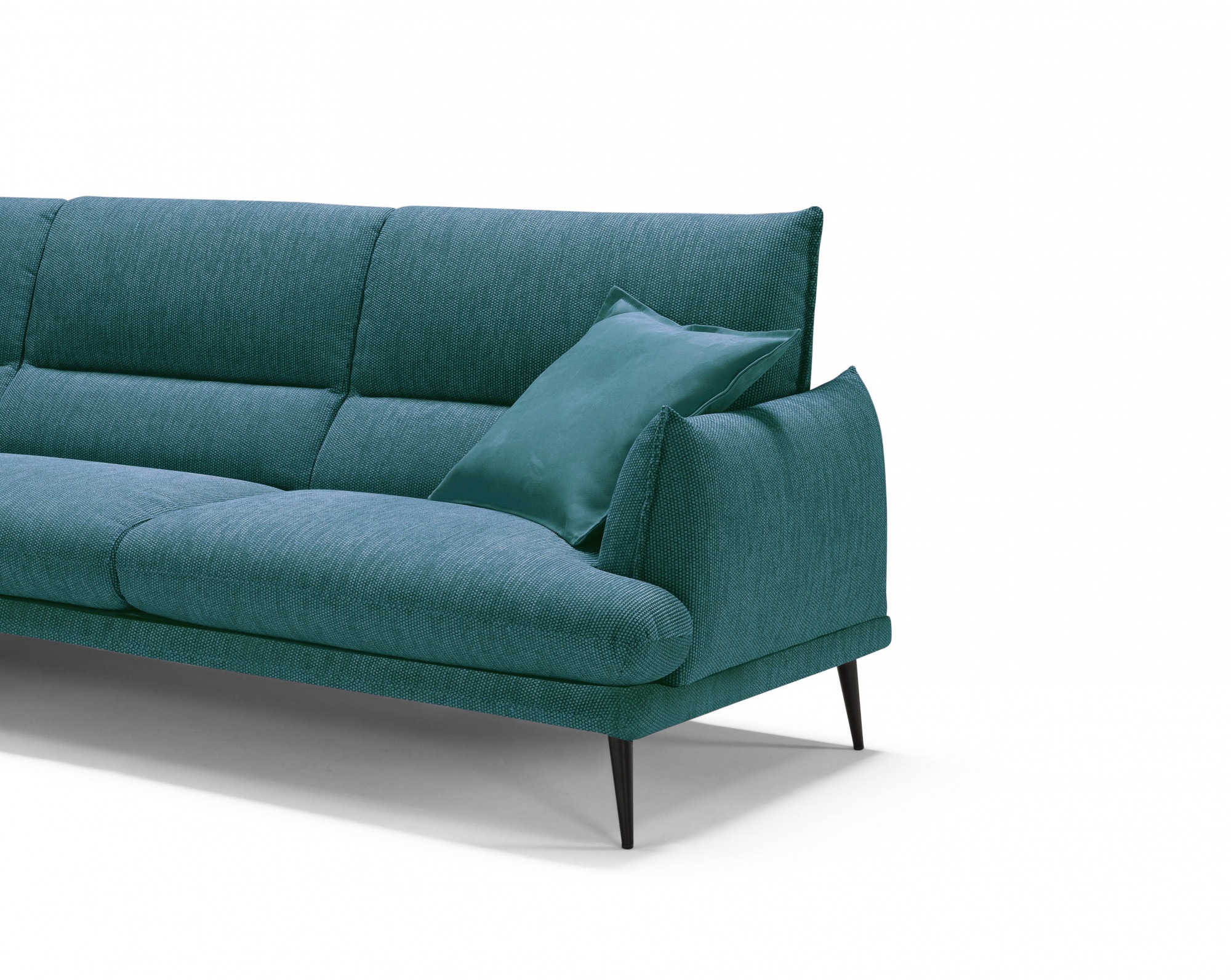Egoitaliano Ecksofa »FUNNY, hochwertiges und aktuelles Design, bequeme Rückenlehne«, toller Sitzkomfort, L-Form