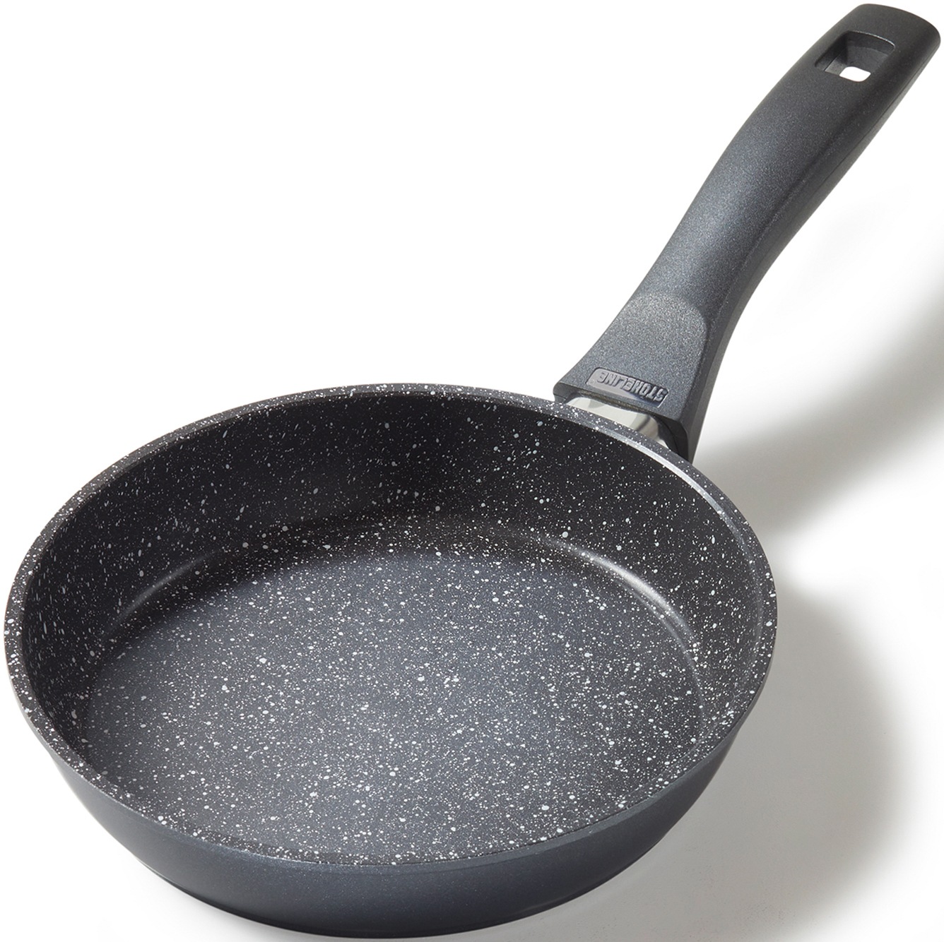 Stoneline Grau Bratpfanne Aluminiumguss Kratzfeste -Antihaftbeschichtung Induktion von Baur