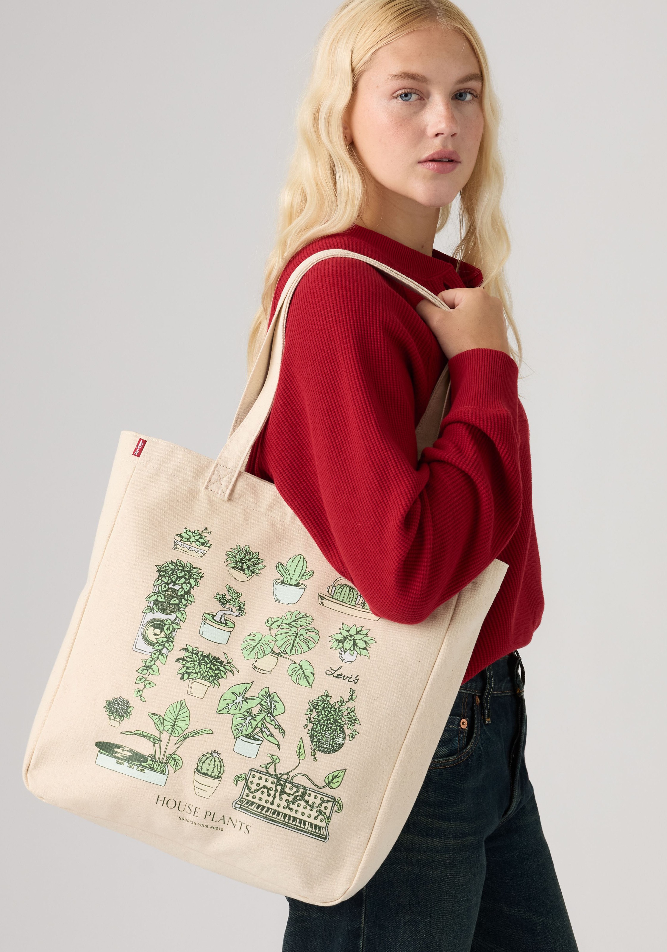 Levi's® Shopper »EVERYDAY GRAPHIC TOTE« Beuteltasche - ideal für Einkäufe, Shopping & Alltag