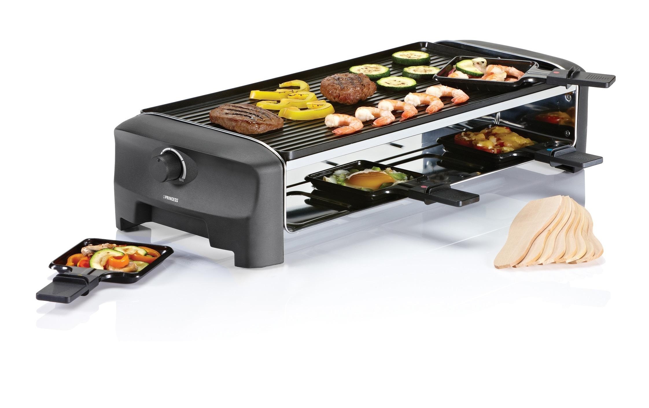 PRINCESS Raclette »8er Grill und Teppanyaki« 1.400 W