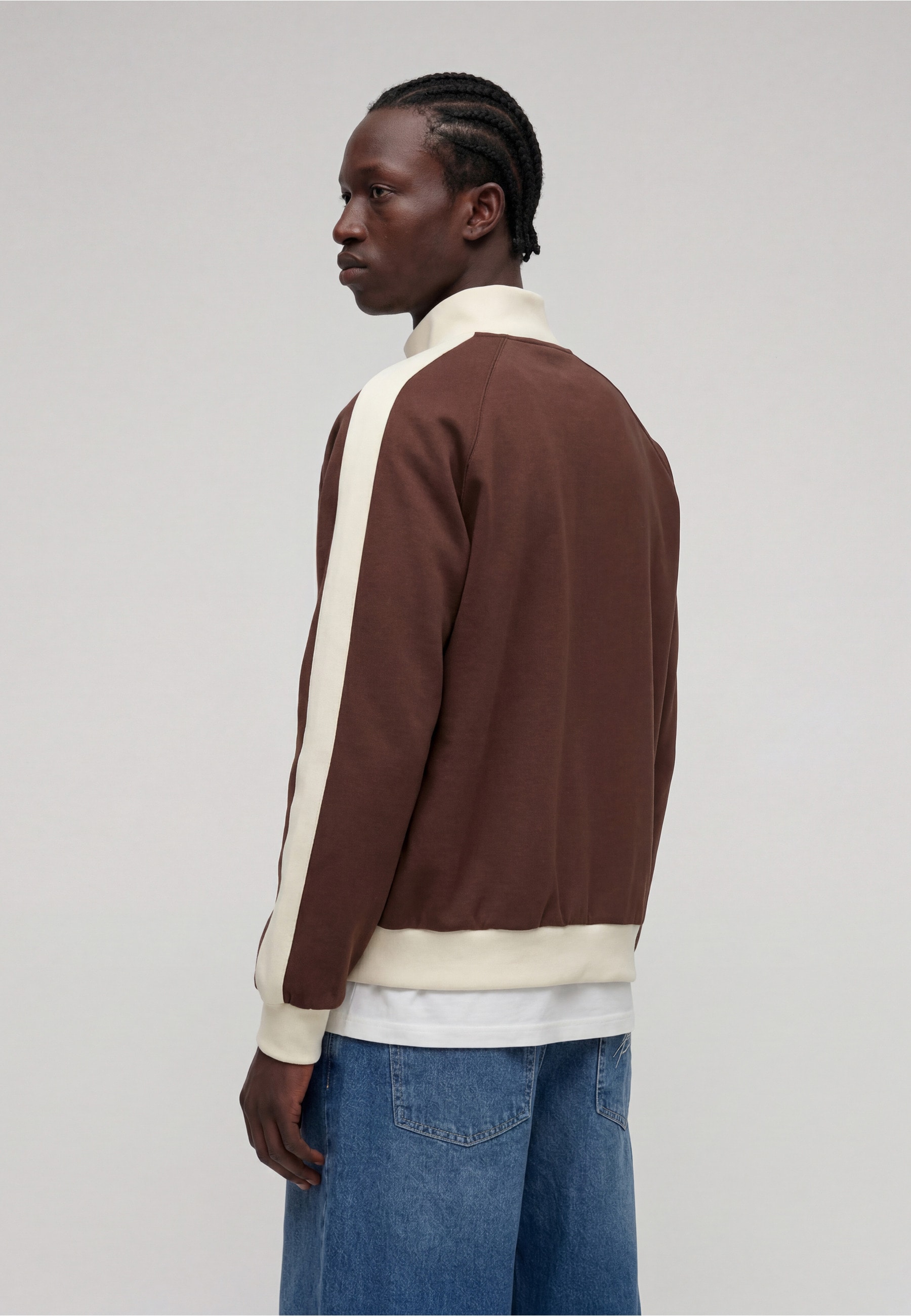 Karl Kani Outdoorjacke »Karl Kani Signature Sidestripe Pique Trackjacket« 1 Stk. tlg. ohne Kapuze