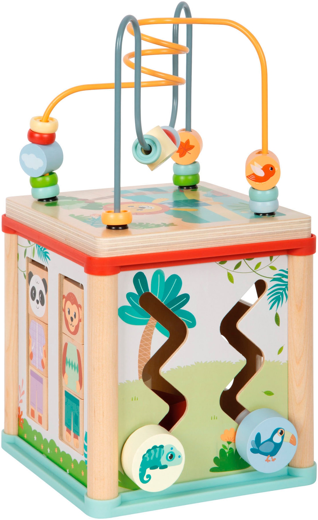 Small Foot Motorikwürfel »Jungle Friends«