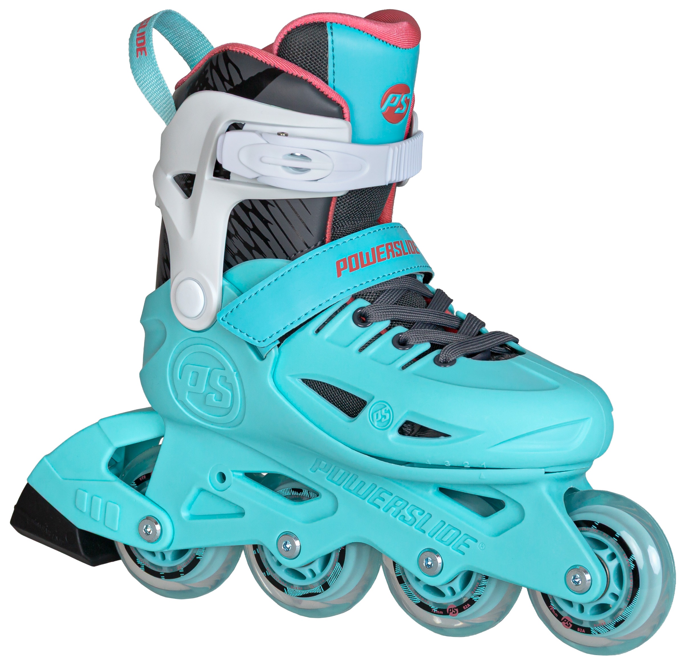 POWERSLIDE Inlineskates "Stargaze Aqua", 37/40 (bis 80 kg)weiß, Inlineskates_Rollschuhe