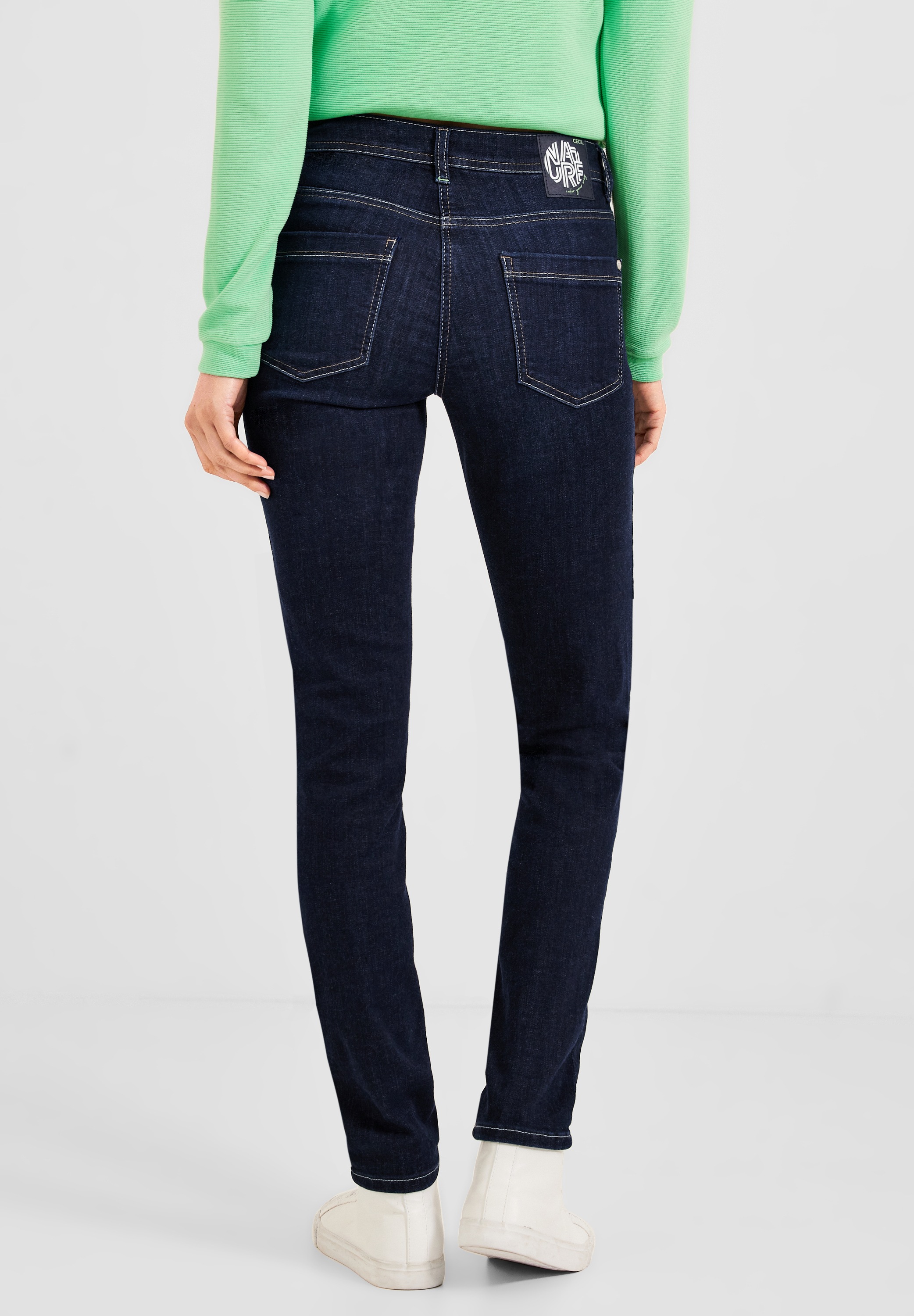 Cecil Slim-fit-Jeans, 5-Pocket-Style