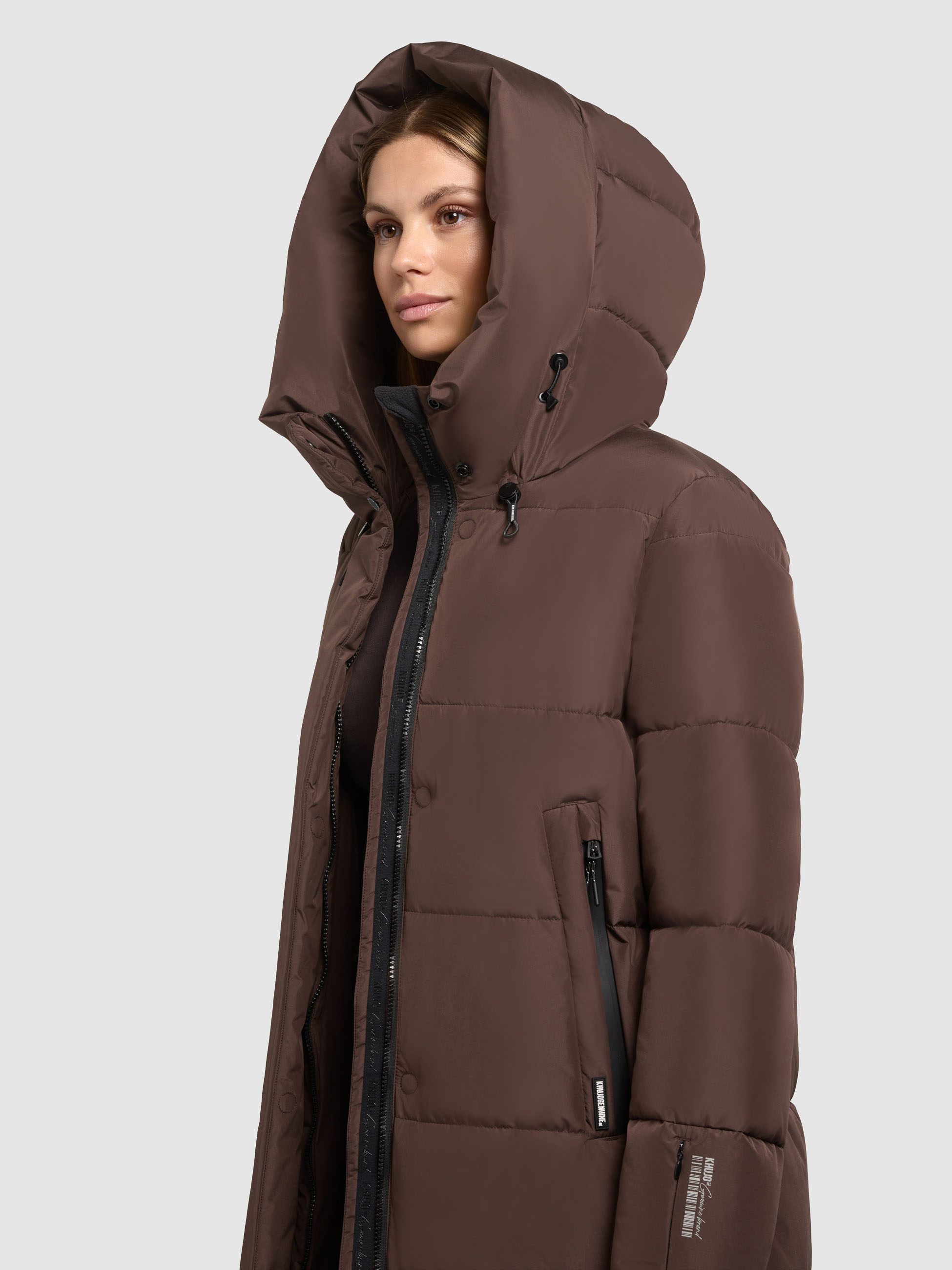 Thumbnail - khujo Steppmantel "SOULANI4" wasserabweisende Beschichtung an den Reißverschlusstaschen