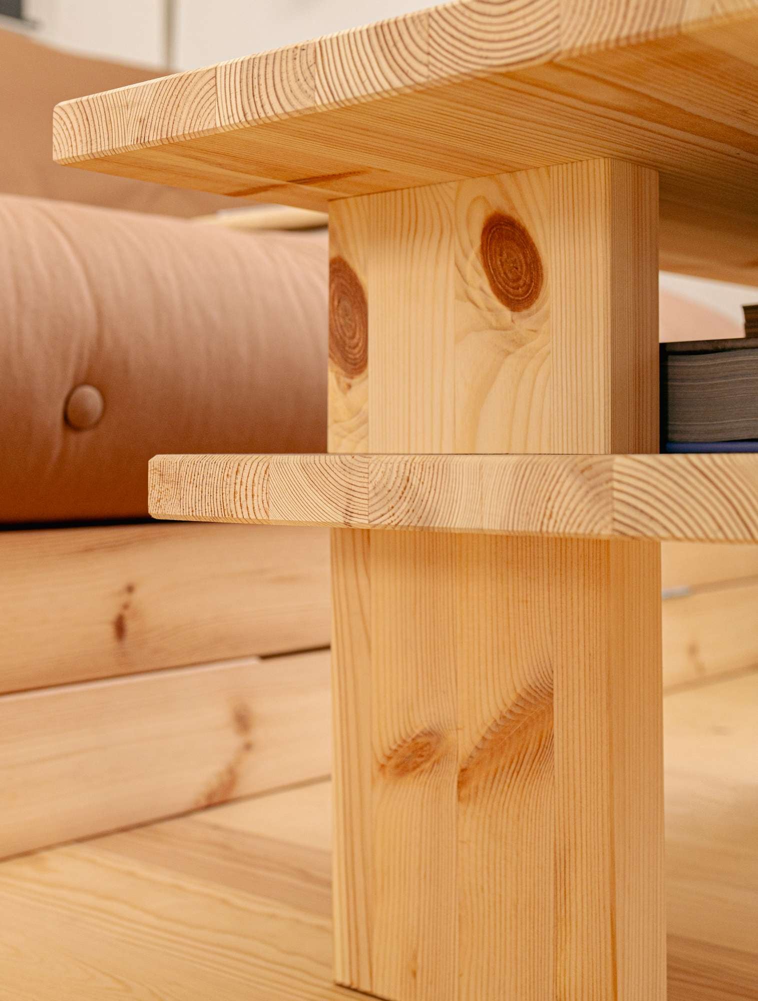 Karup Design Couchtisch »Japan Kaffeetisch kompakt, stilvoll, funktional, Made in Europe«, vielseitig einsetzbar, aus massivem FSC®-zertifiziertes Massivholz