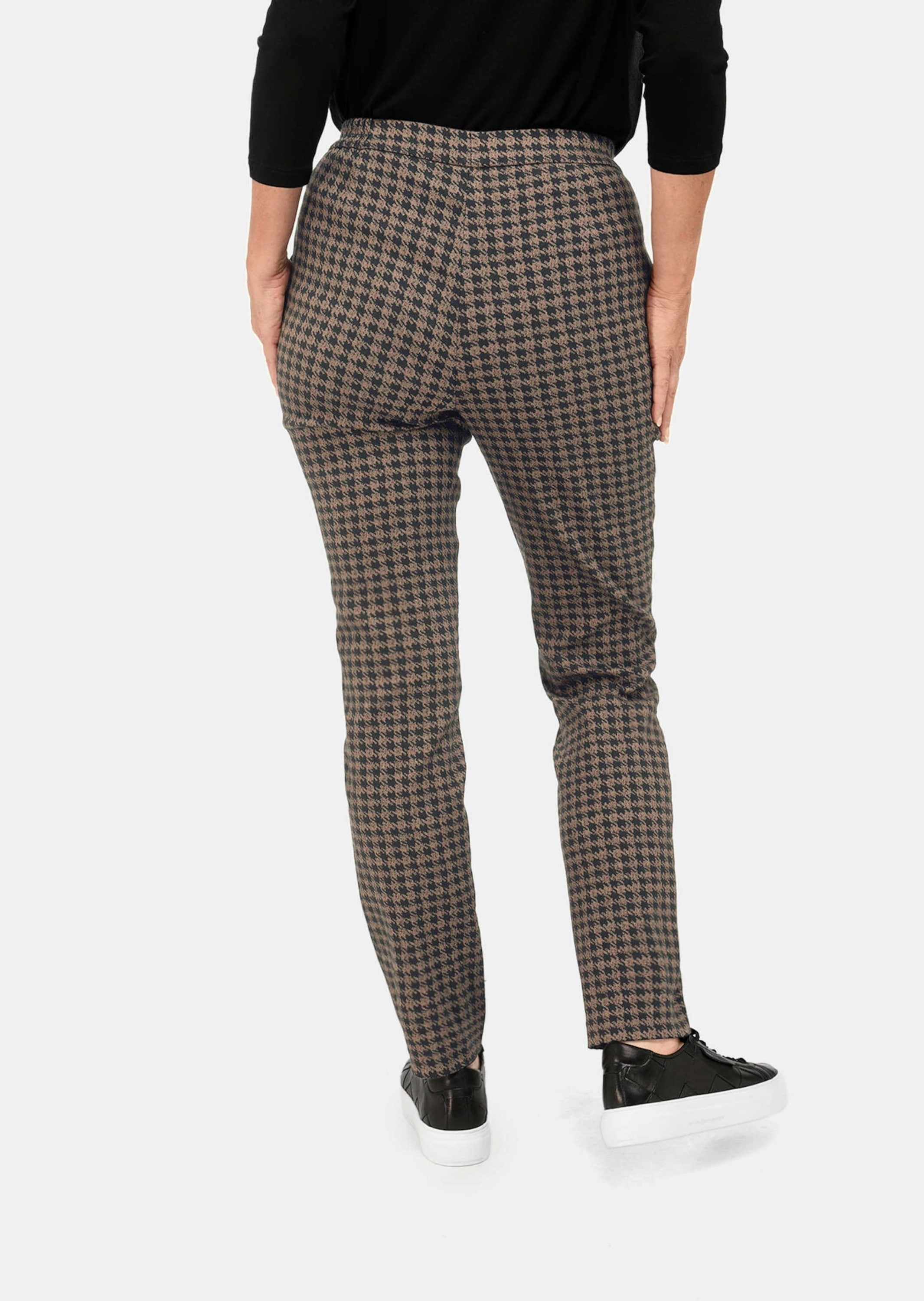 GOLDNER Schlupfhose »Jacquardhose MARTHA Stretchbequeme Jacquard-Hose MARTHA«