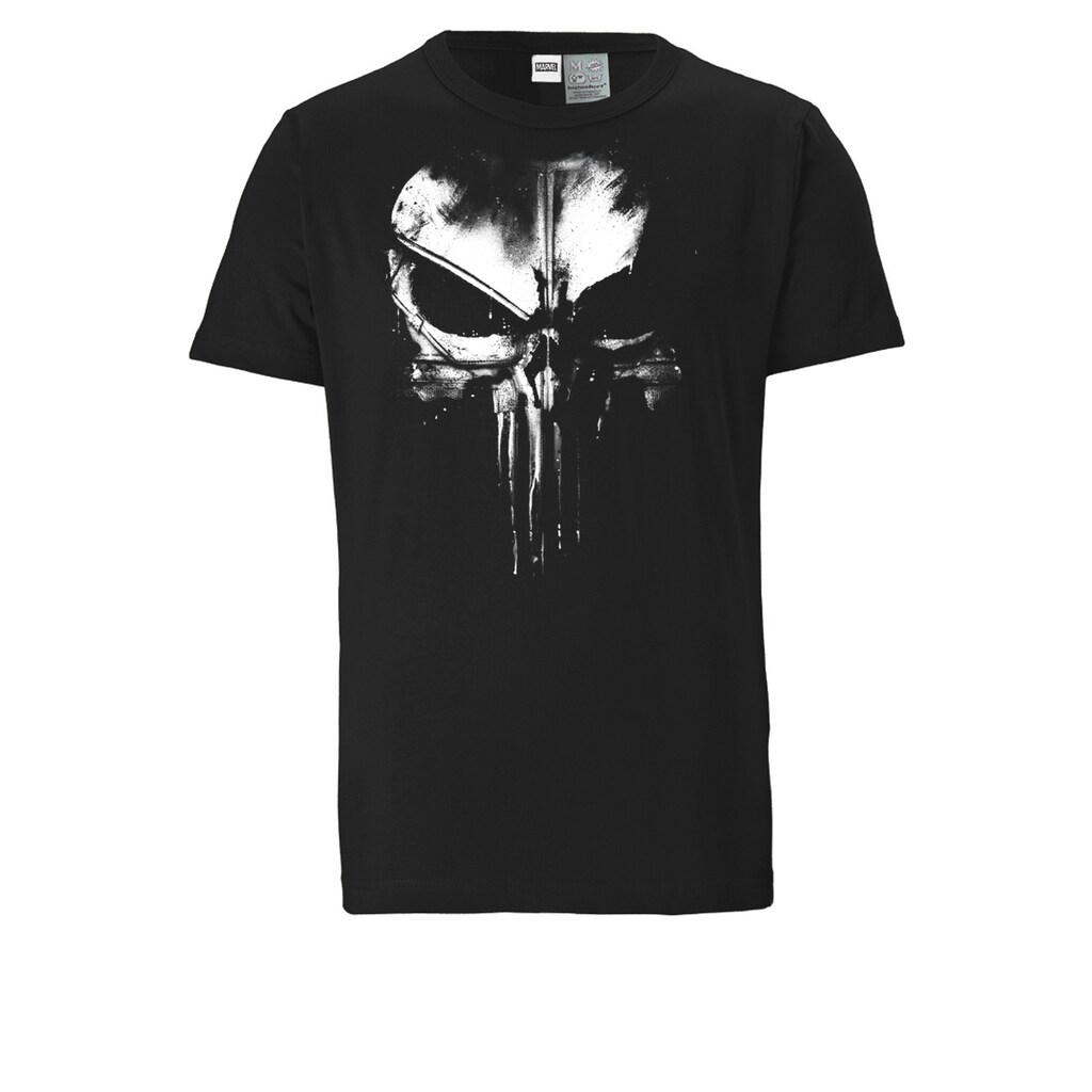 LOGOSHIRT T-Shirt »Marvel - Punisher Techno Skull«