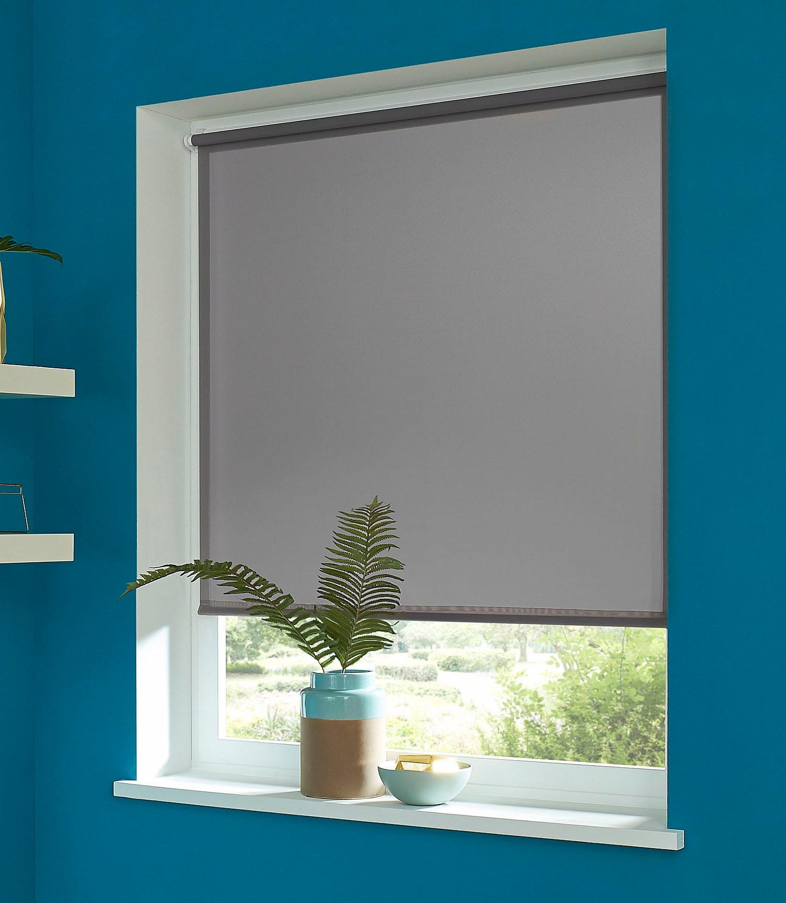 K-HOME Seitenzugrollo »Klemmfix-Rollo« Lichtschutz ohne Bohren 1 Stück