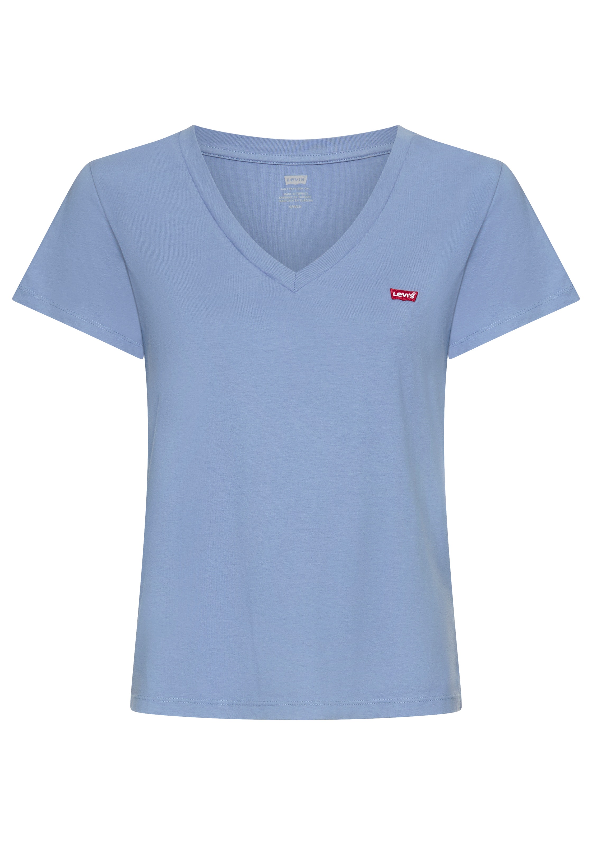 Levis "Perfect Tee" mit kleinem Batwing- Logo günstig online kaufen