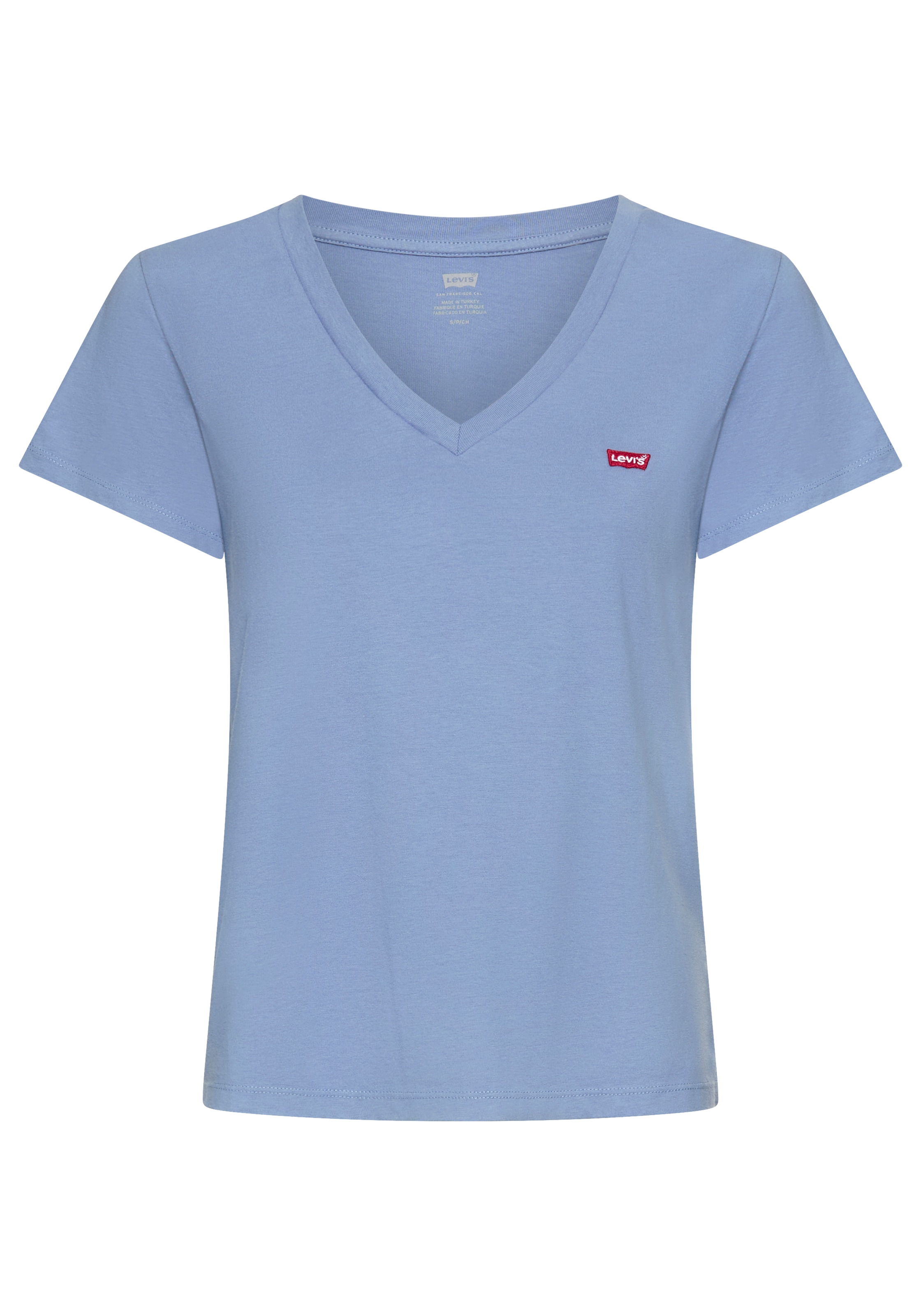 Levis V-Shirt "Perfect Tee", mit kleinem Batwing- Logo günstig online kaufen