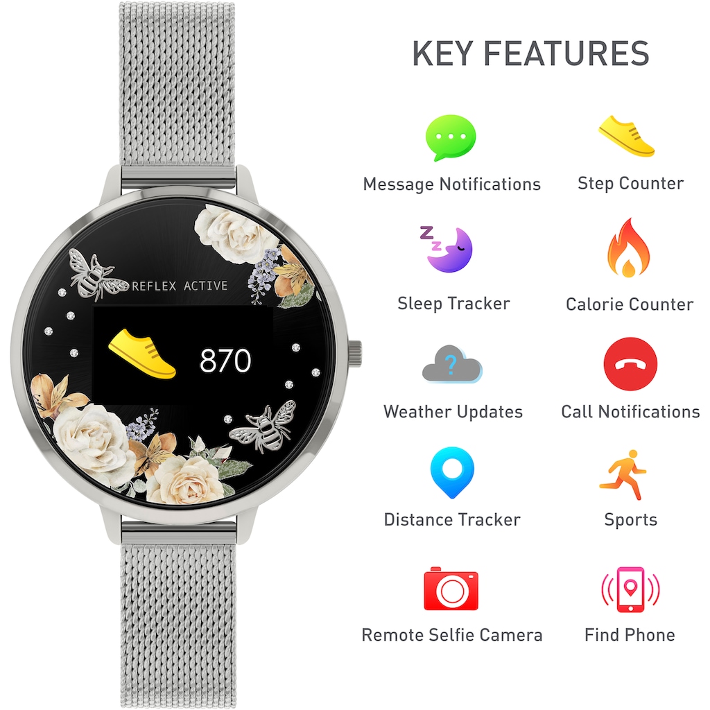 REFLEX ACTIVE Smartwatch »Serie 3, RA03-4035«