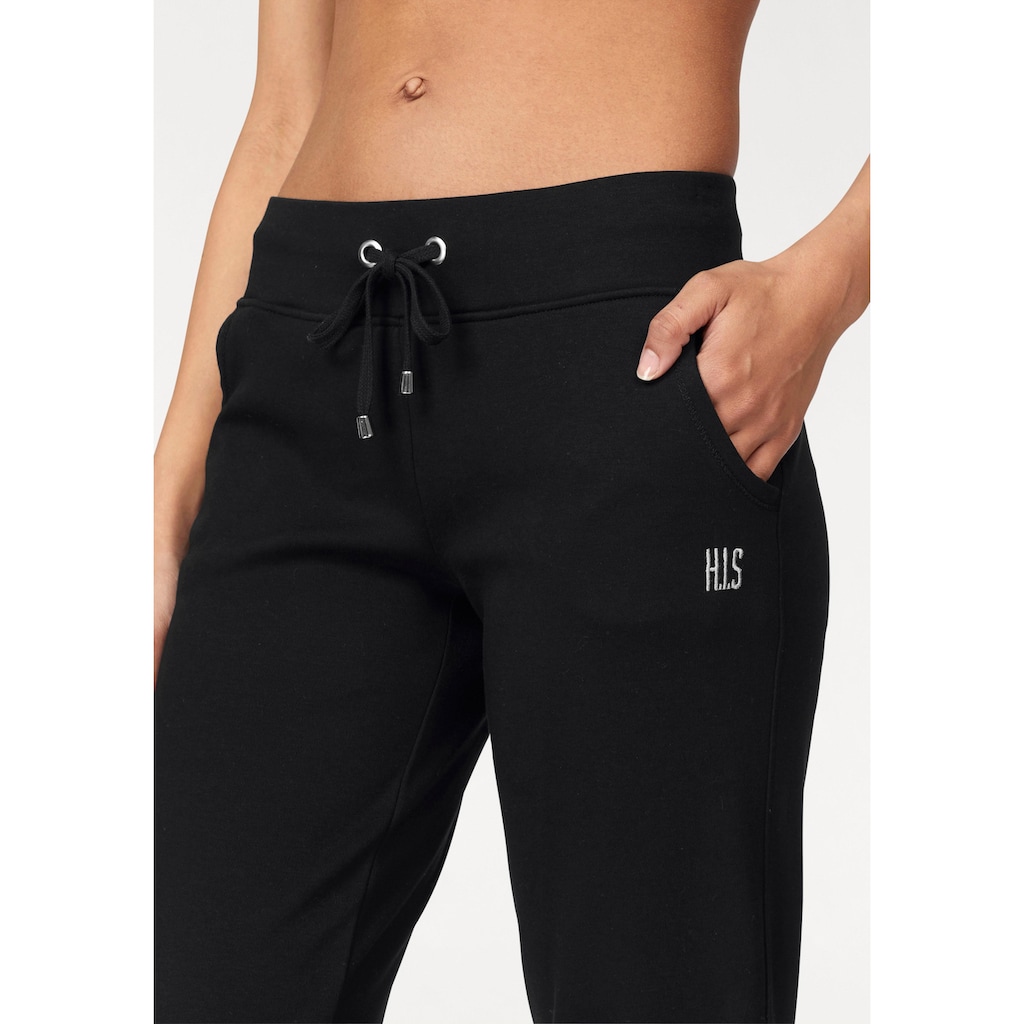 H.I.S Relaxhose, mit breitem Bund, Loungewear, Loungeanzug