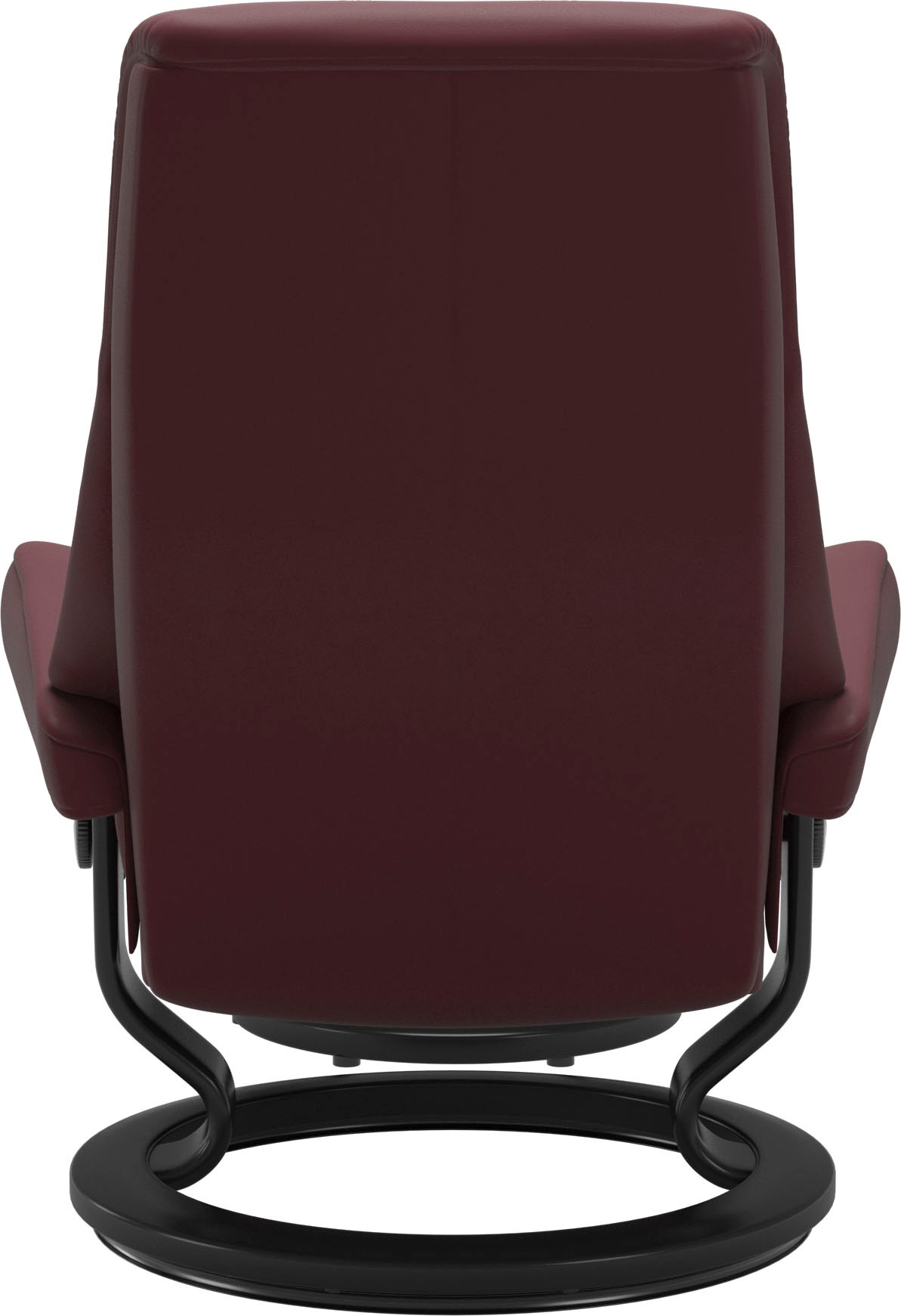 Stressless® Relaxsessel »View«, (Set, Relaxsessel mit Hocker), mit Classic Base, Größe M,Gestell Schwarz