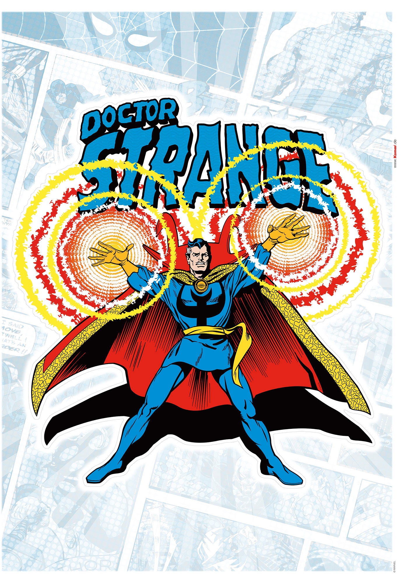 70 50 x BAUR Strange kaufen Komar St.), (1 Wandtattoo Comic Classic«, cm | »Doctor