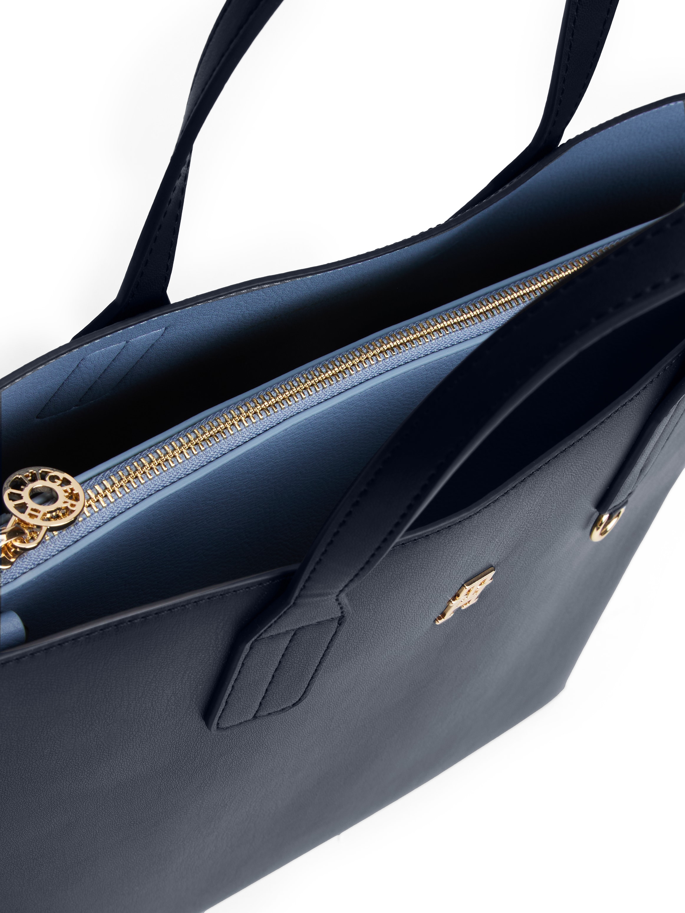Tommy Hilfiger Satchel »TH ICON SATCHEL«, Damen Umhängetasche, Tragetasche mit Innentasche