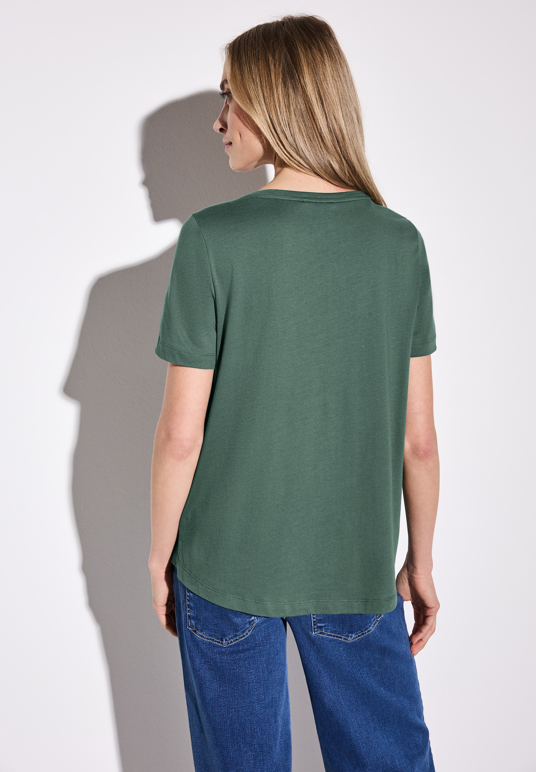 STREET ONE T-Shirt, im soften Baumwoll-Mix