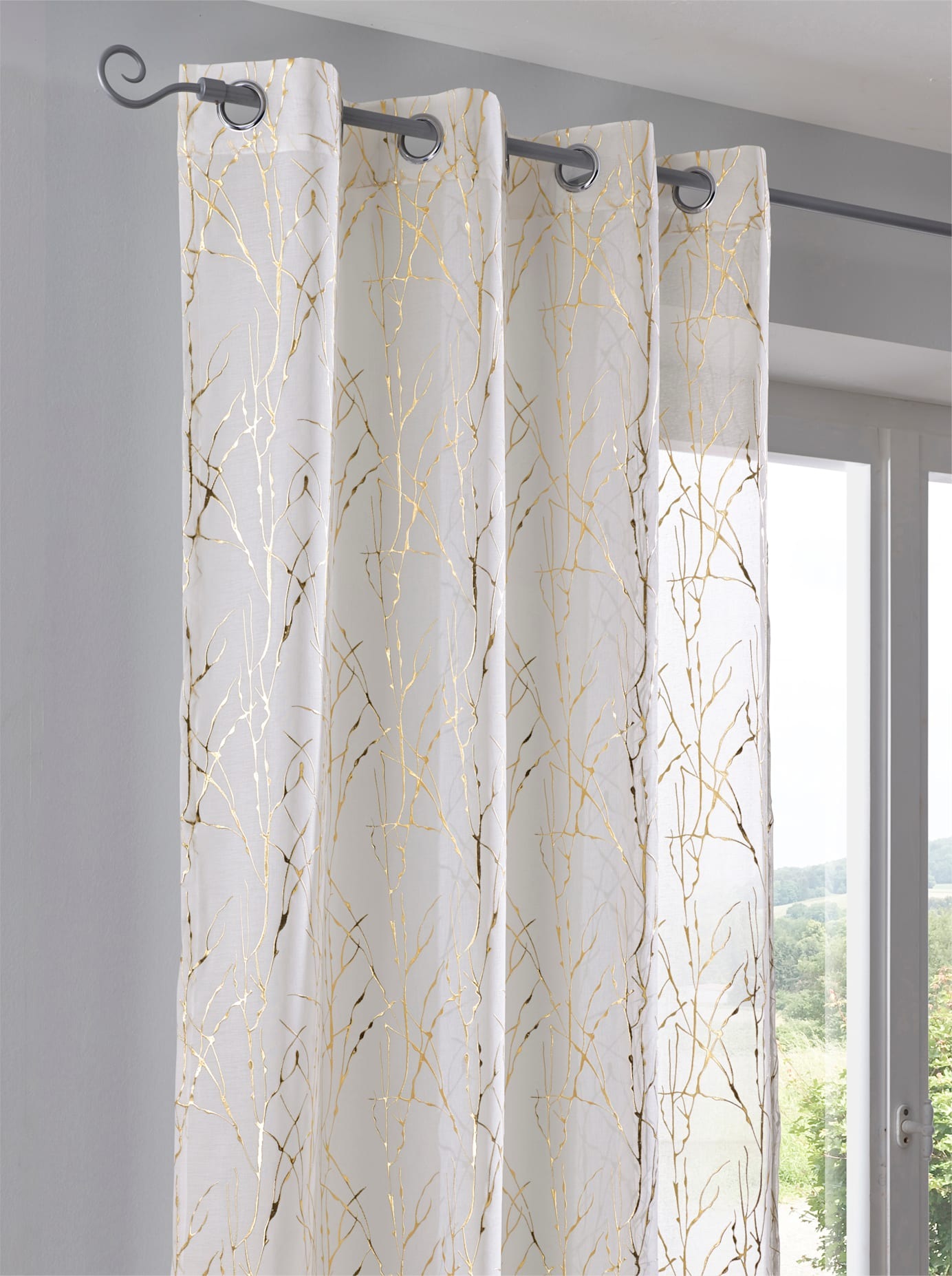 heine home Gardine Ösen 1 Stk. tlg. günstig online kaufen