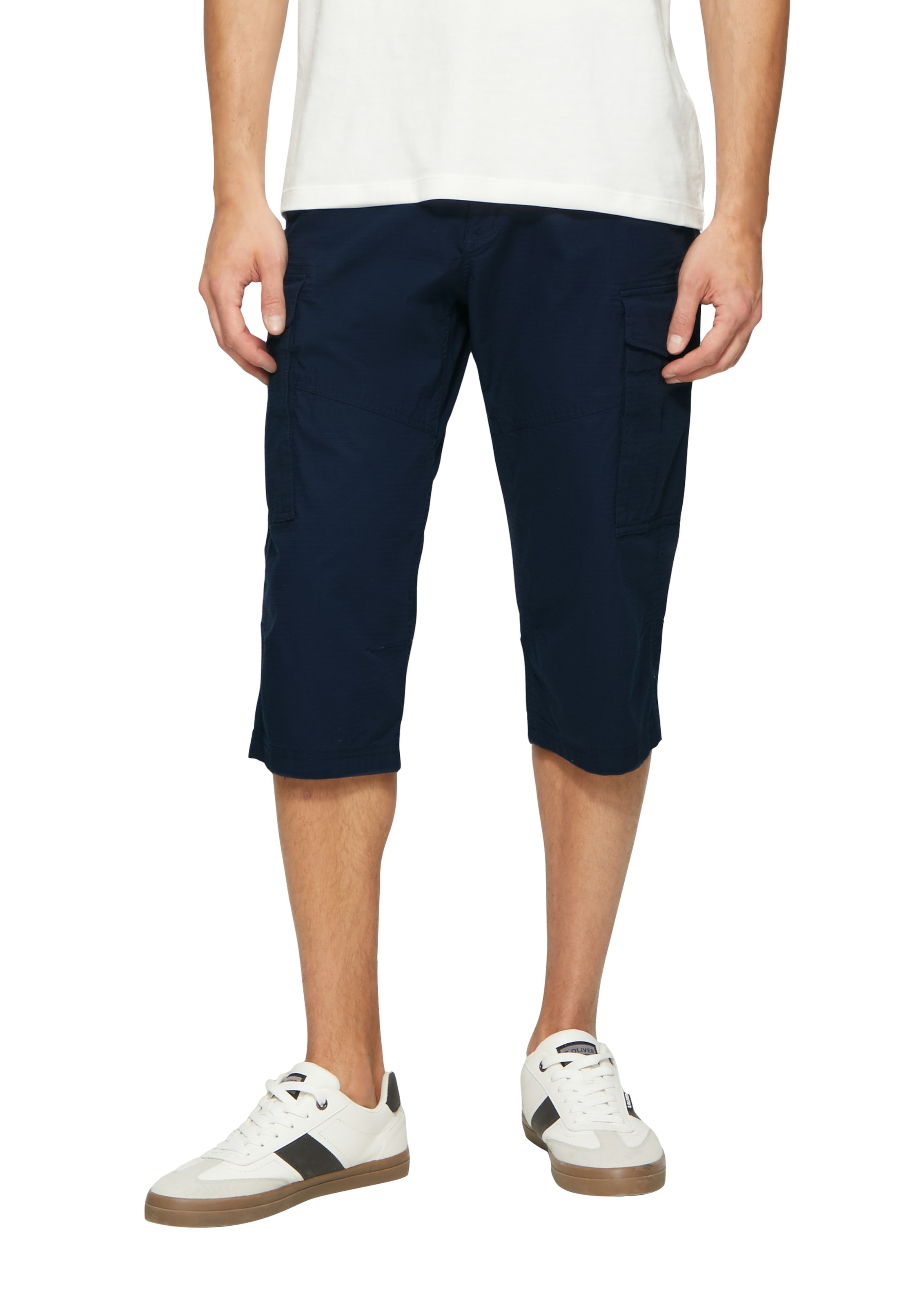 s.Oliver Cargobermudas, Sommerhose mit Stretch günstig online kaufen