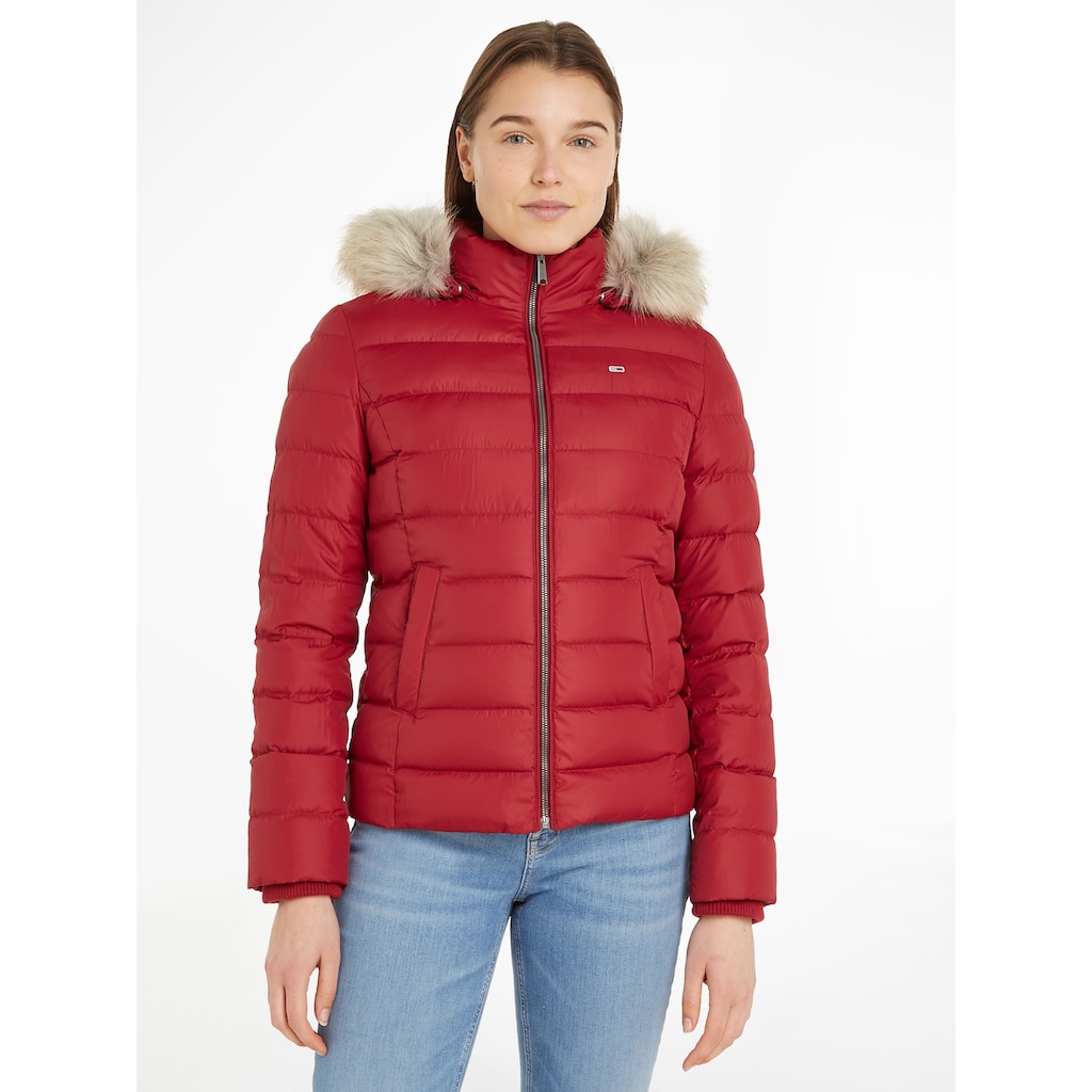 Tommy Jeans Daunenjacke »TJW BASIC HOODED JACKET«, mit Kapuze