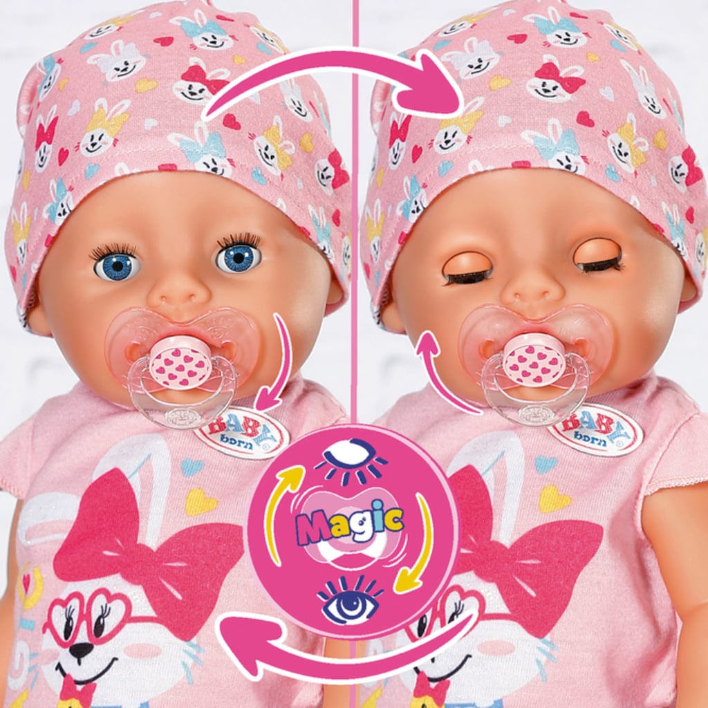 Baby Born Babypuppe »Magic Girl, 43 cm«, (Set, 13 tlg.)