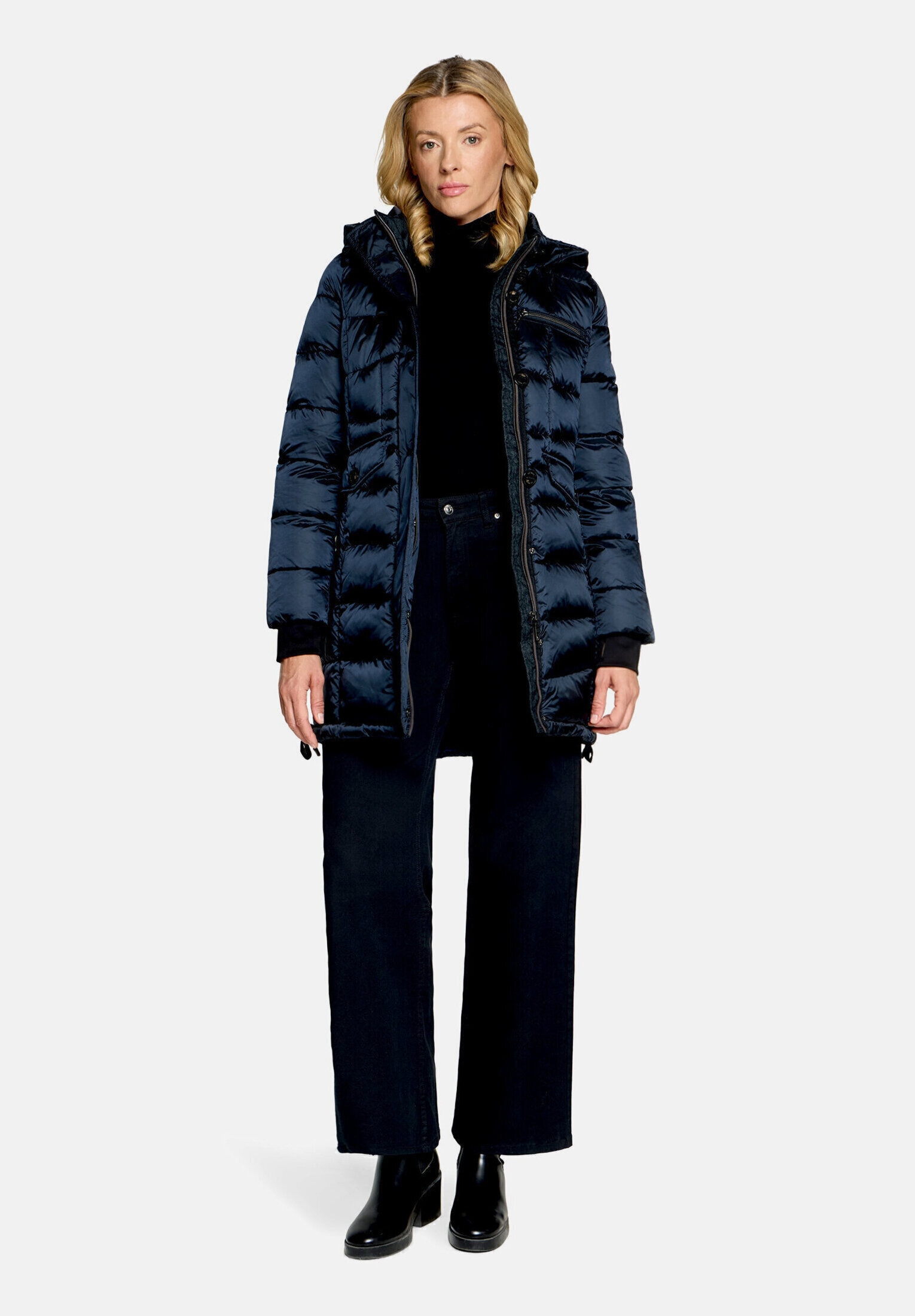 Gil Bret Winterjacke "Damen mit abnehmbarer Kapuze" mit Kapuze