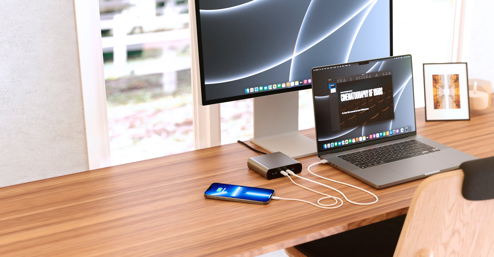 Targus USB-Ladegerät »HyperJuice 245 W GaN Desktop Charger«