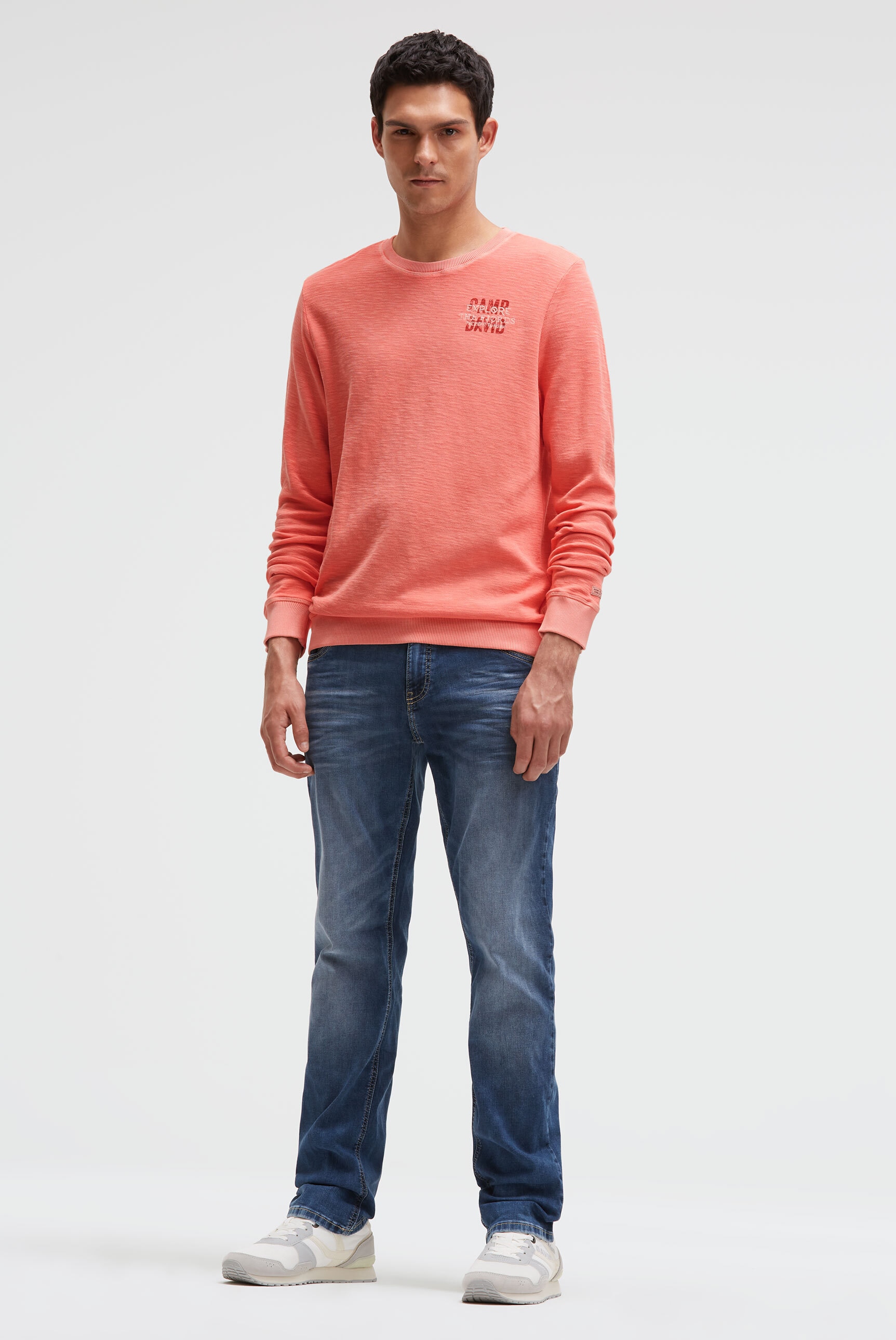 CAMP DAVID Sweater , mit Baumwolle
