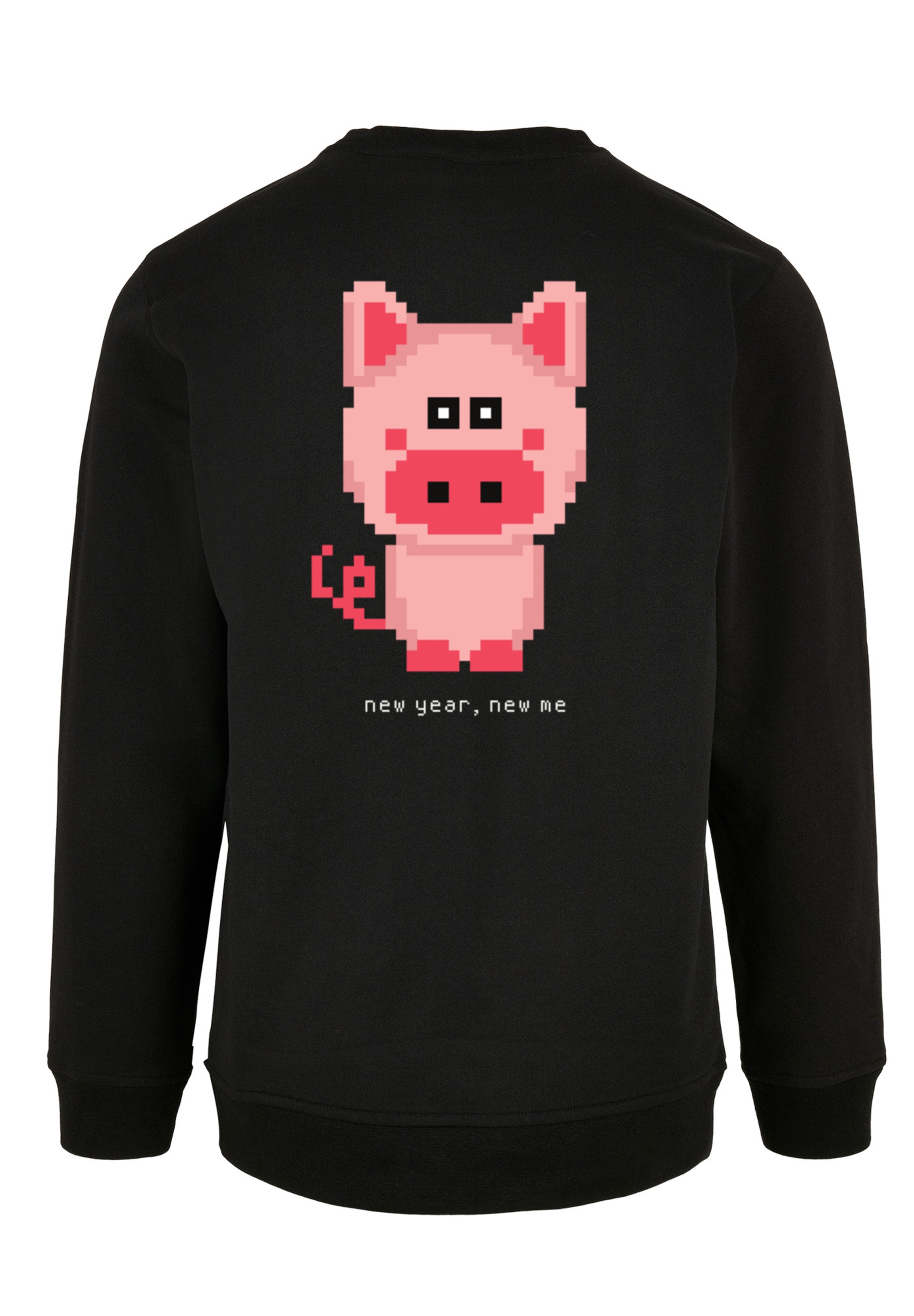 F4NT4STIC Kapuzenpullover »SIlvester Party Happy People Only« Print