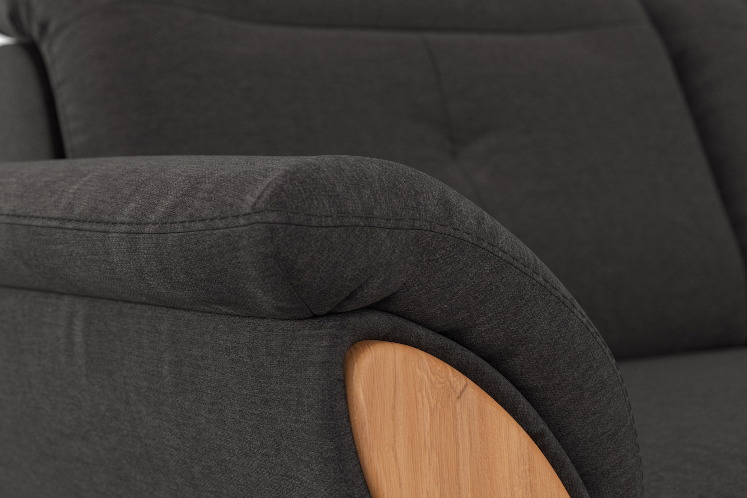 Home affaire Ecksofa »Dangast L-Form«, Kopfteilverstellung, wahlweise mit motorischer Relaxfunktion