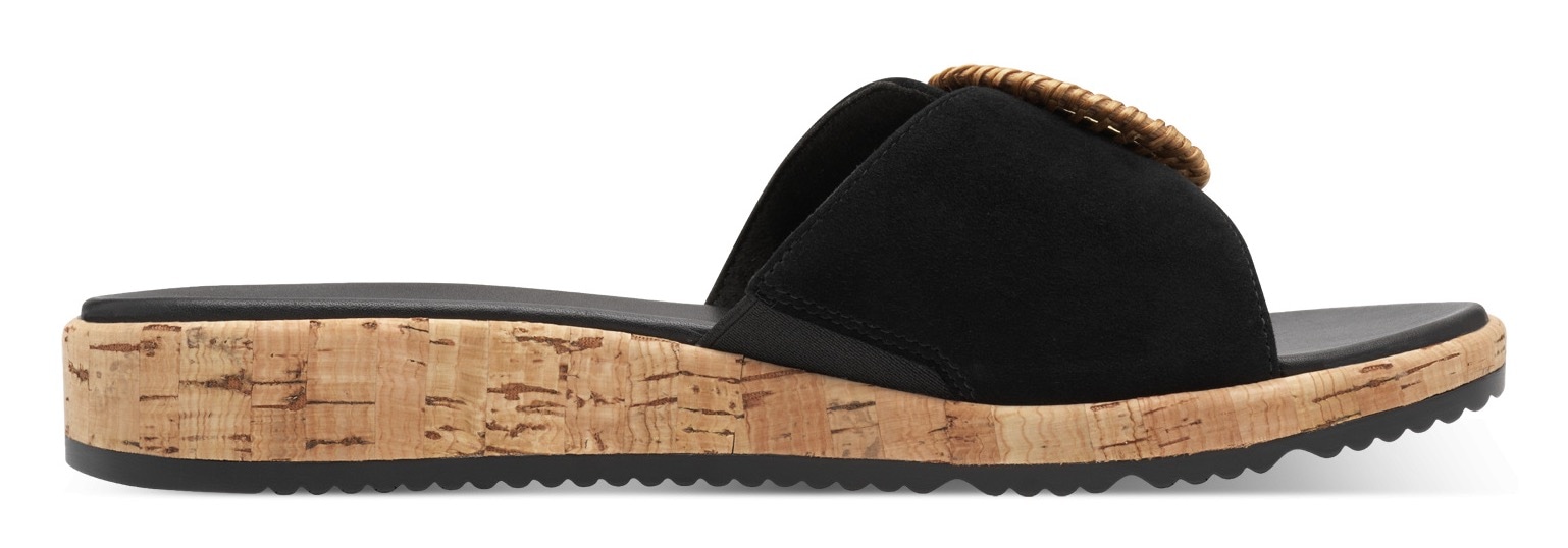 Thumbnail - Tamaris Pantolette Keilabsatz, Sommerschuh, Schlupfschuh mit hübscher Zierschnalle