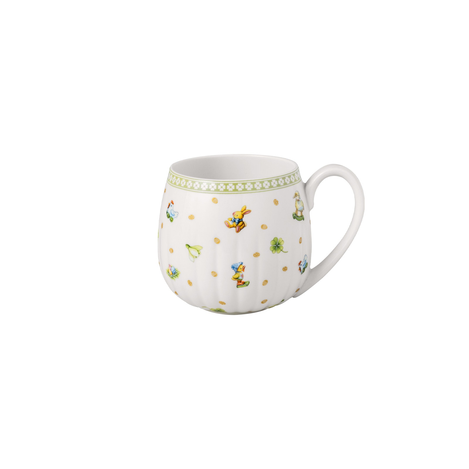 Villeroy & Boch Becher "Henkelbecher Easter Delight 350 ml grün" Mikrowellengeeignet