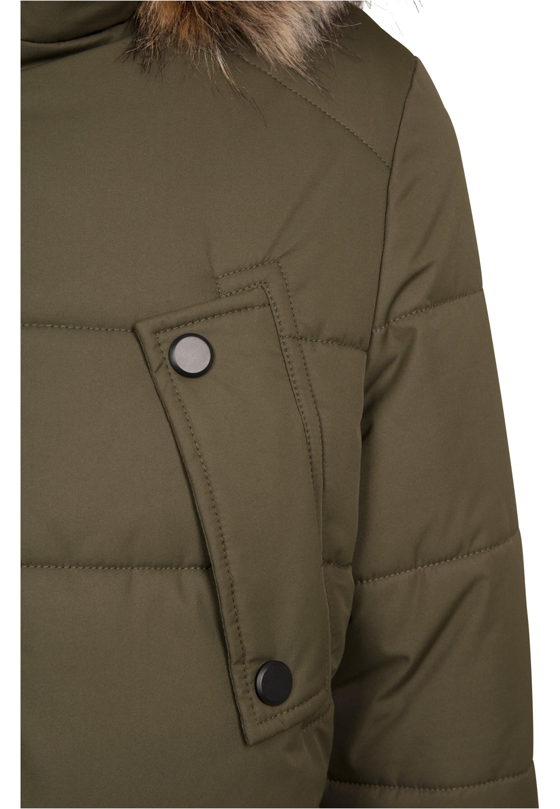 URBAN CLASSICS Winterjacke »Urban Classics Herren Faux Fur Hooded Jacket«, (1 St.), mit Kapuze