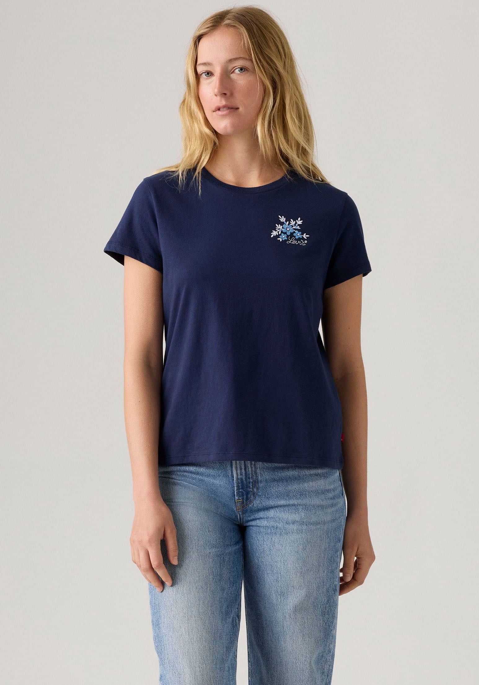 Levis T-Shirt "THE PERFECT TEE", mit Batwing-Logoprint günstig online kaufen