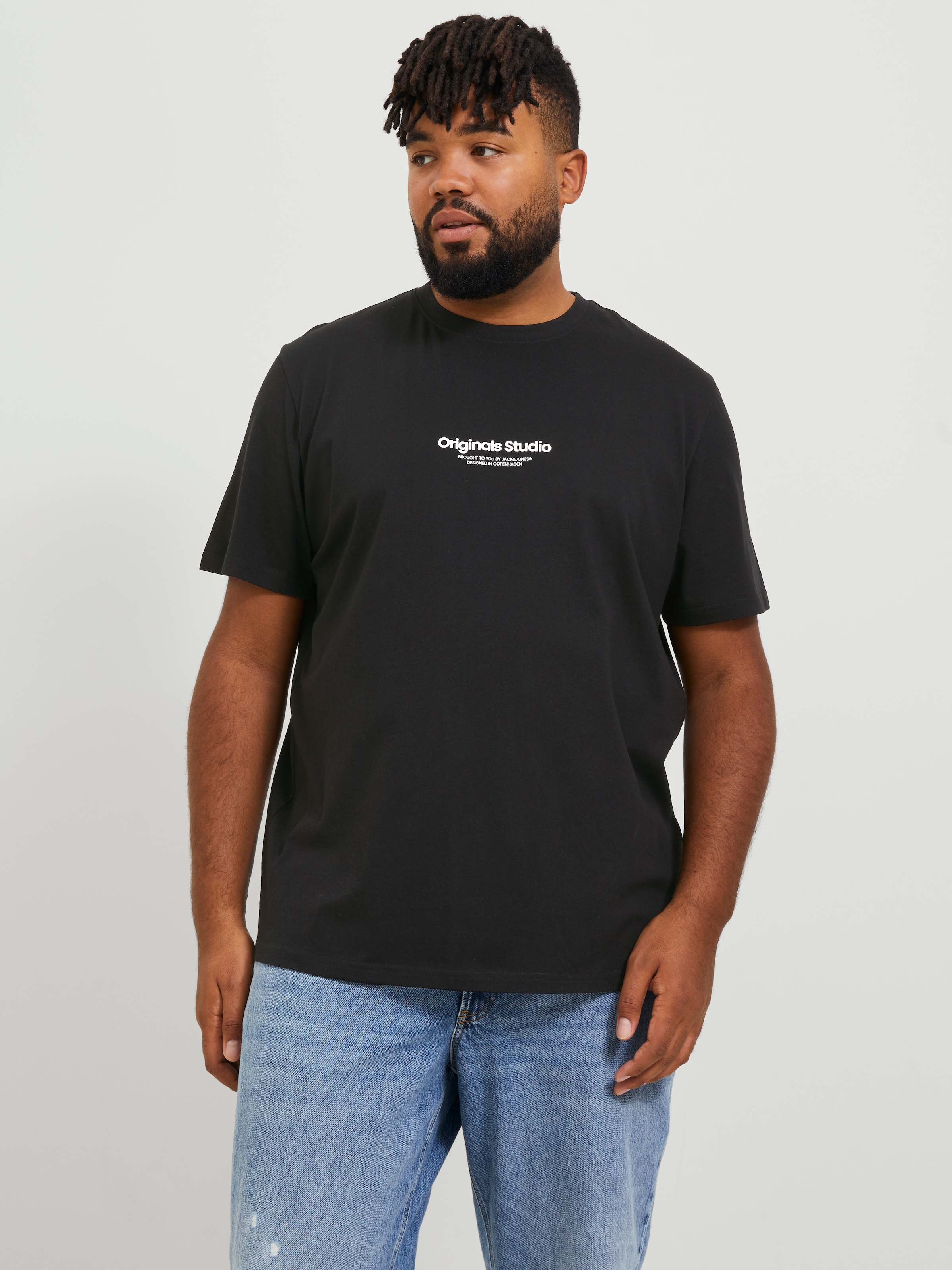 Jack & Jones PlusSize Kurzarmshirt JORVESTERBRO TEE SS CREW NECK NOOS PLS günstig online kaufen