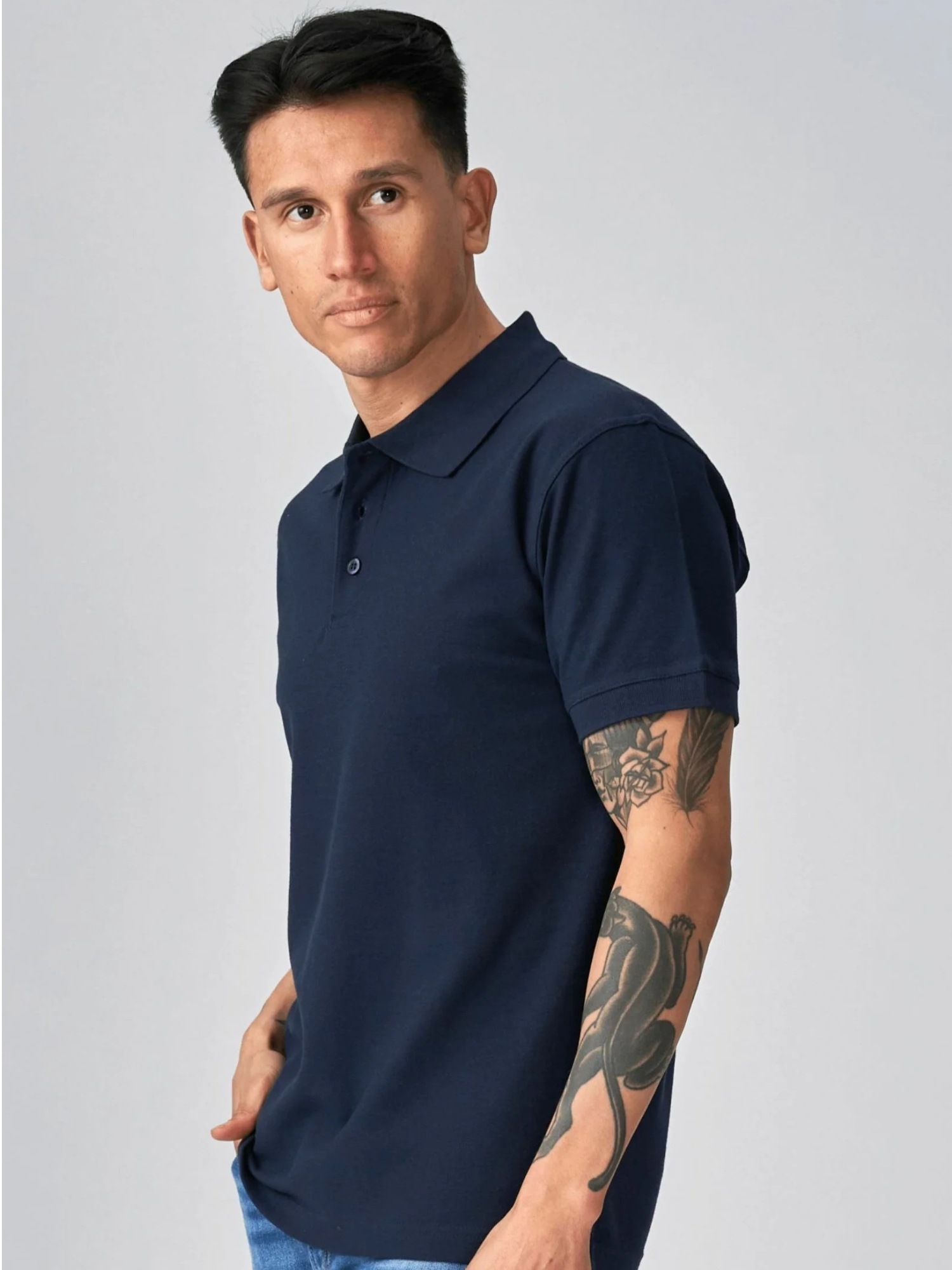 TeeShoppen Kurzarmhemd »TEESHOPPEN Polo shirt Basic Polo«