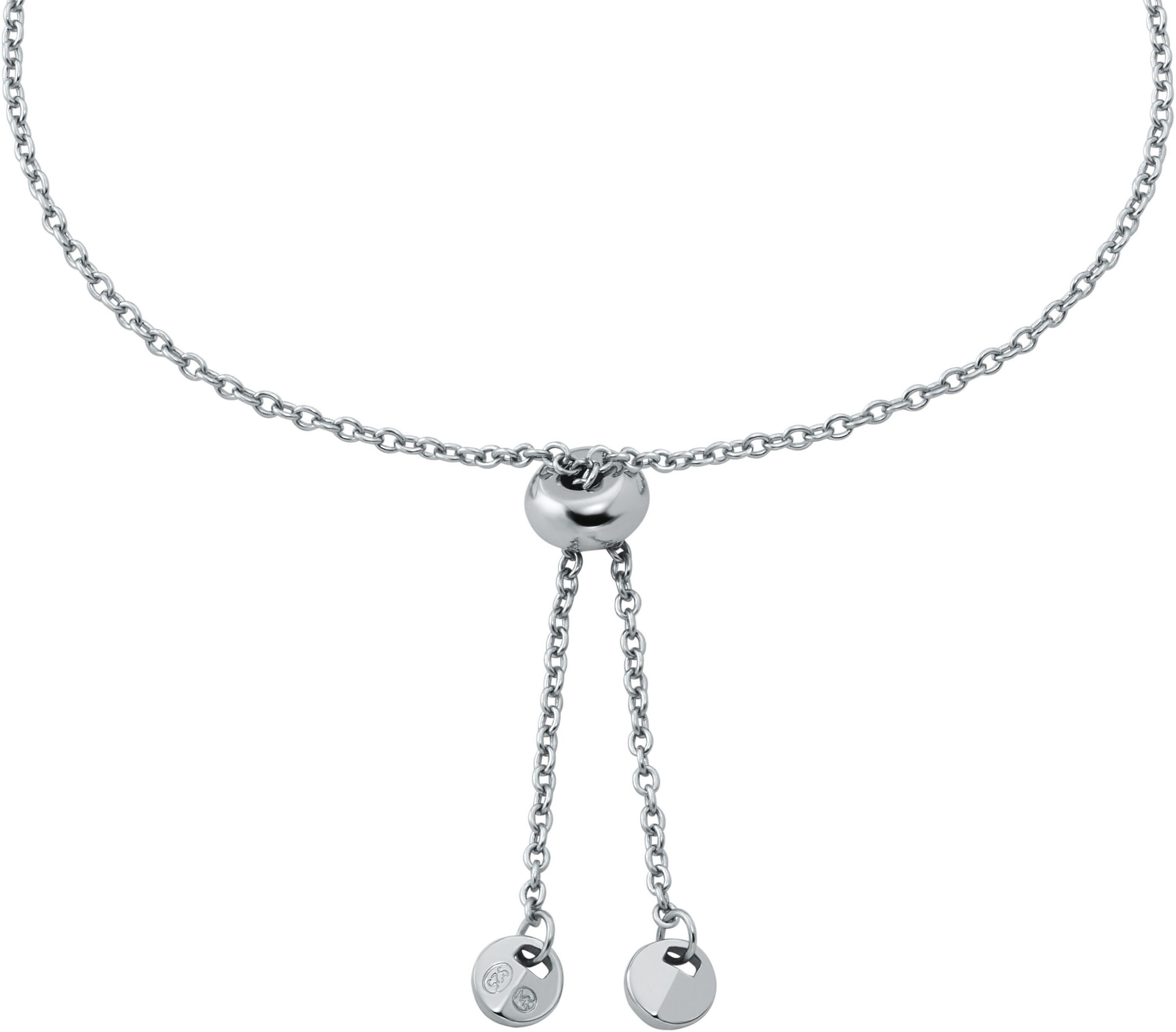 MICHAEL KORS Armband »Schmuck Geschenk Silber 925 Armkette Pavé Herz Charm, MKC1748CZ040«, mit Zirkonia (synth.)